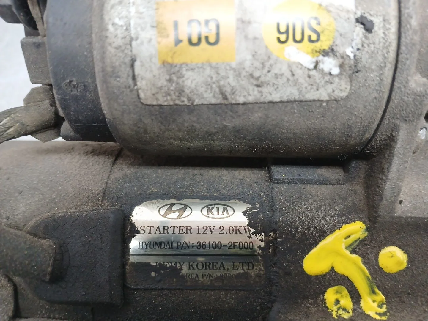 Motor Arranque para Hyundai Ix35 (Lm, El, Elh)