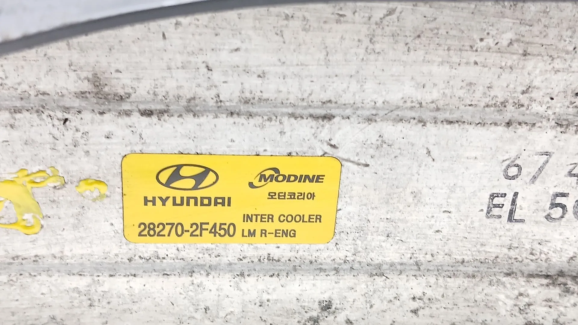 Intercooler para Hyundai Ix35 (Lm, El, Elh)