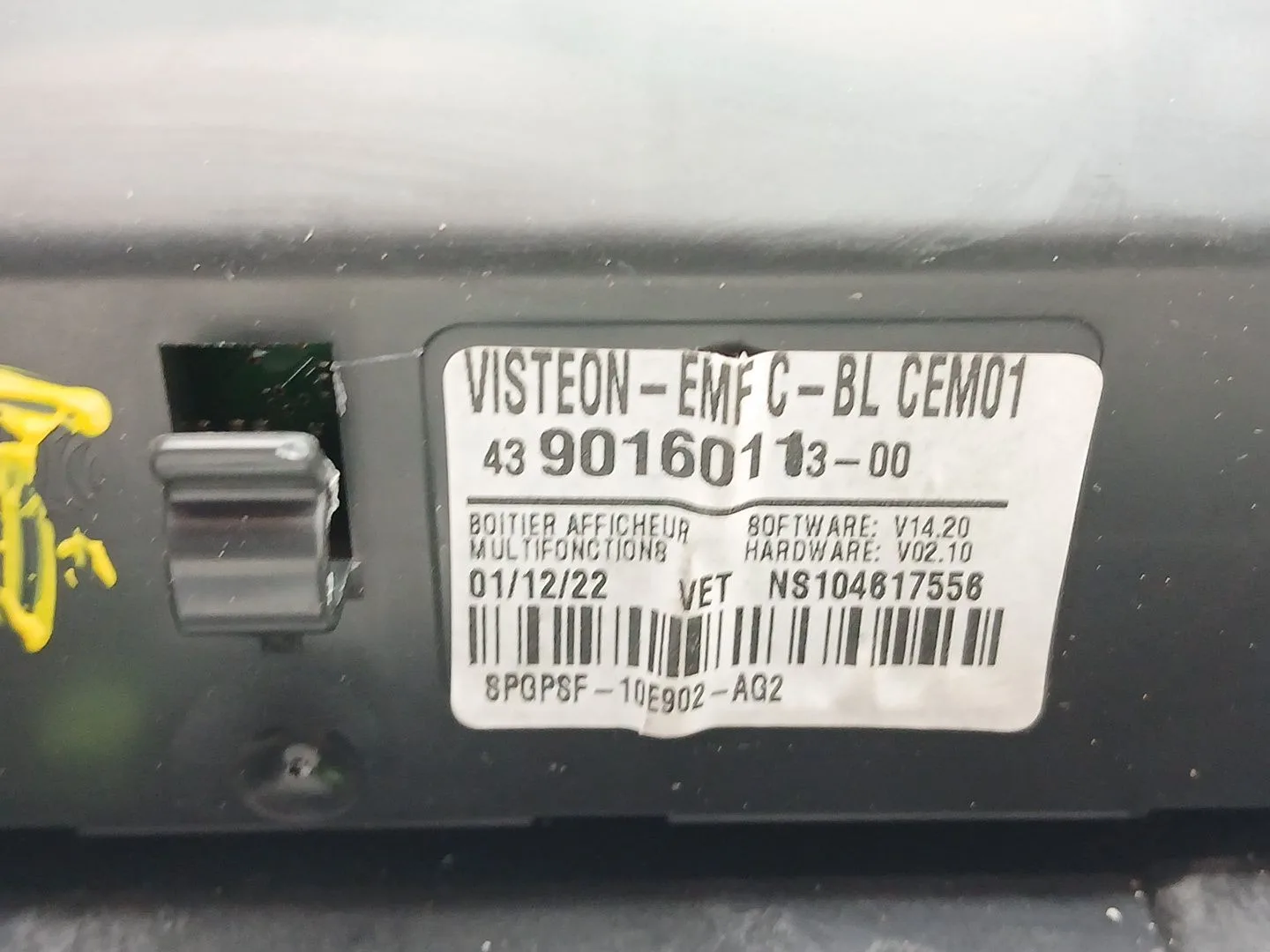 Pantalla Multifuncion para Opel Combo E Tour / Life (K9)