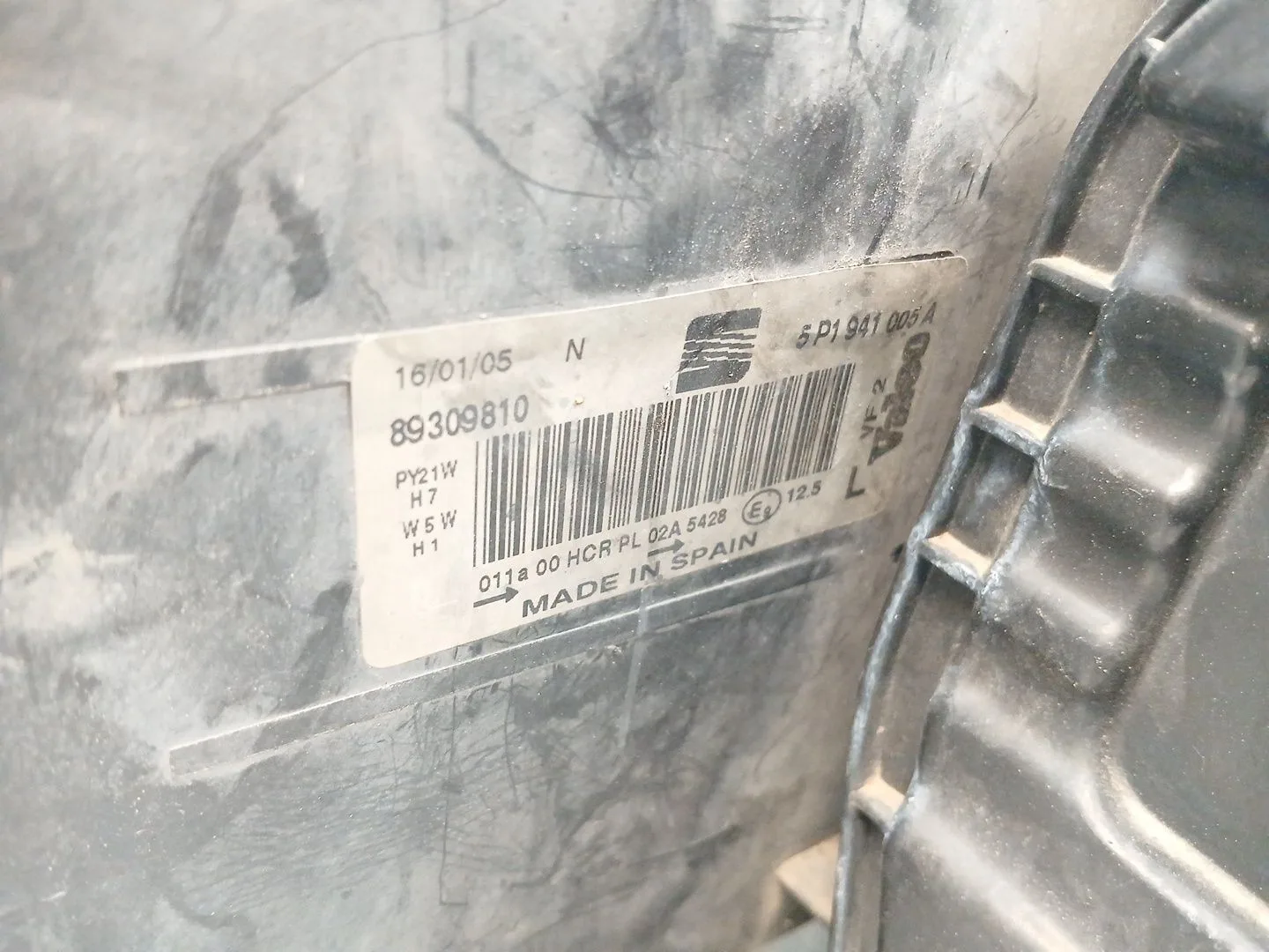 Faro Izquierdo para Seat Altea (5P1)