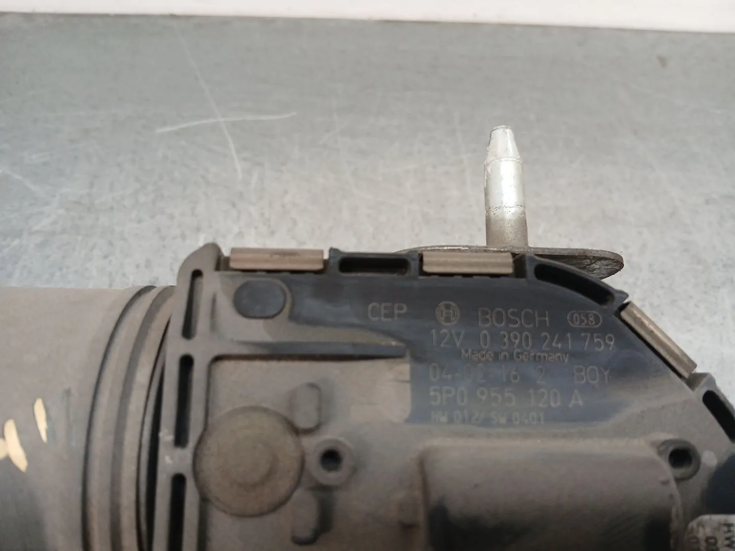 Motor Limpia Delantero para Seat Altea (5P1)