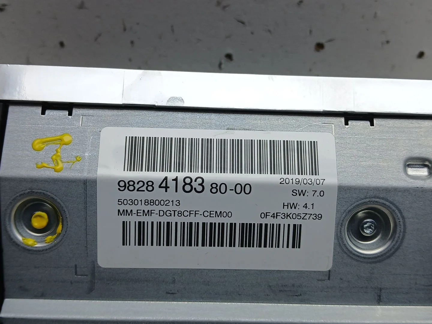 Pantalla Multifuncion para Peugeot 3008 Ii Suv (Mc_, Mr_, Mj_, M4_)