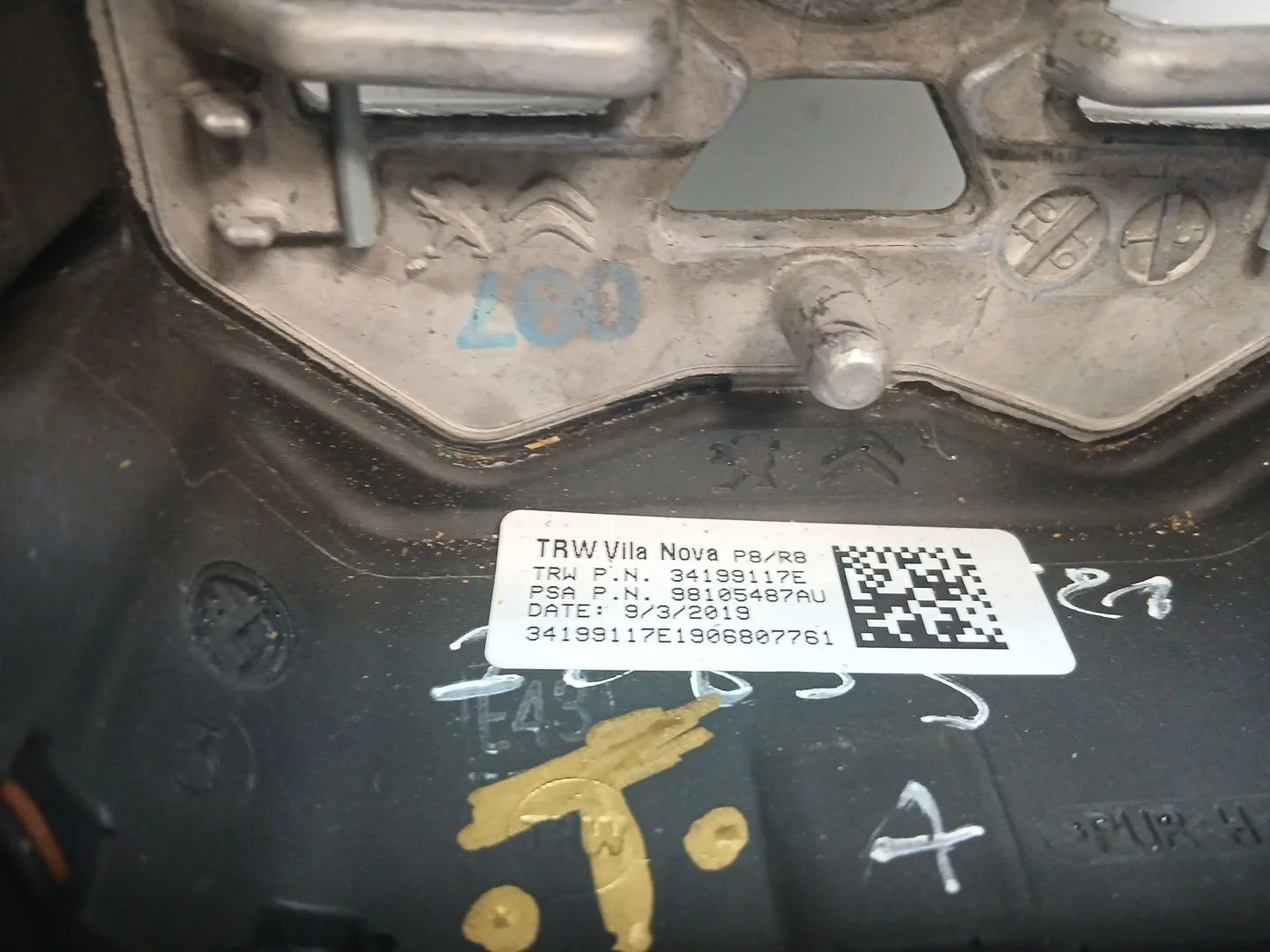Volante para Peugeot 3008 Ii Suv (Mc_, Mr_, Mj_, M4_)