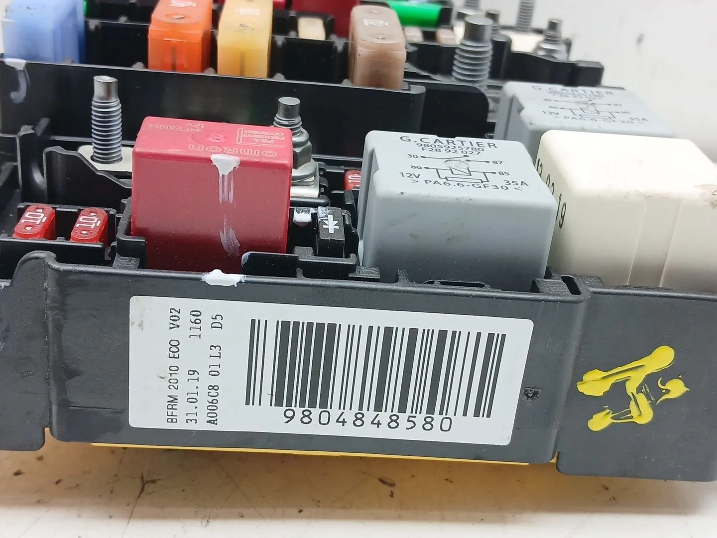 Caja Reles / Fusibles para Peugeot 3008 Ii Suv (Mc_, Mr_, Mj_, M4_)