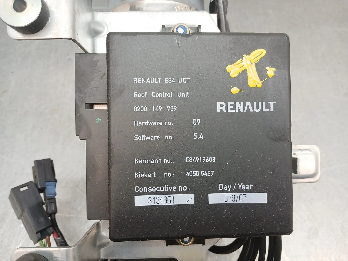 Motor Techo Electrico para Renault Megane Ii Coupe-Cabriolet (Em0/1_)