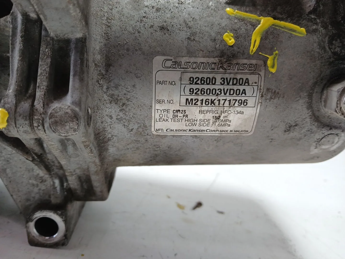 Compresor Aire Acondicionado para Nissan Nv200 / Evalia Autobus