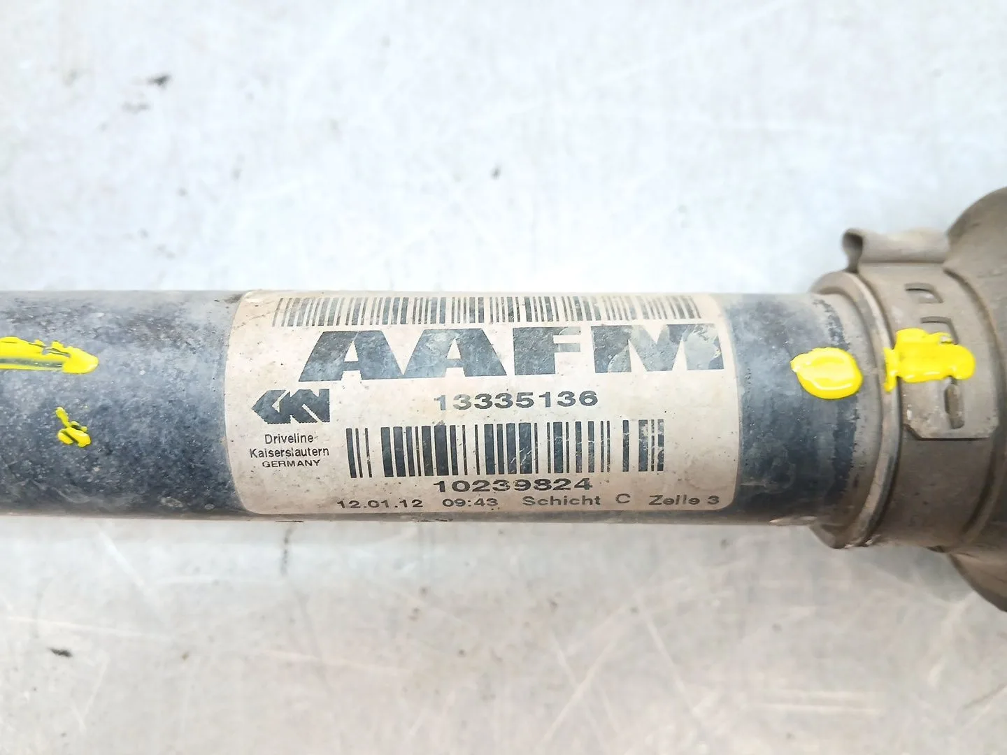 Transmision Delantera Derecha para Opel Astra J Sports Tourer (P10)