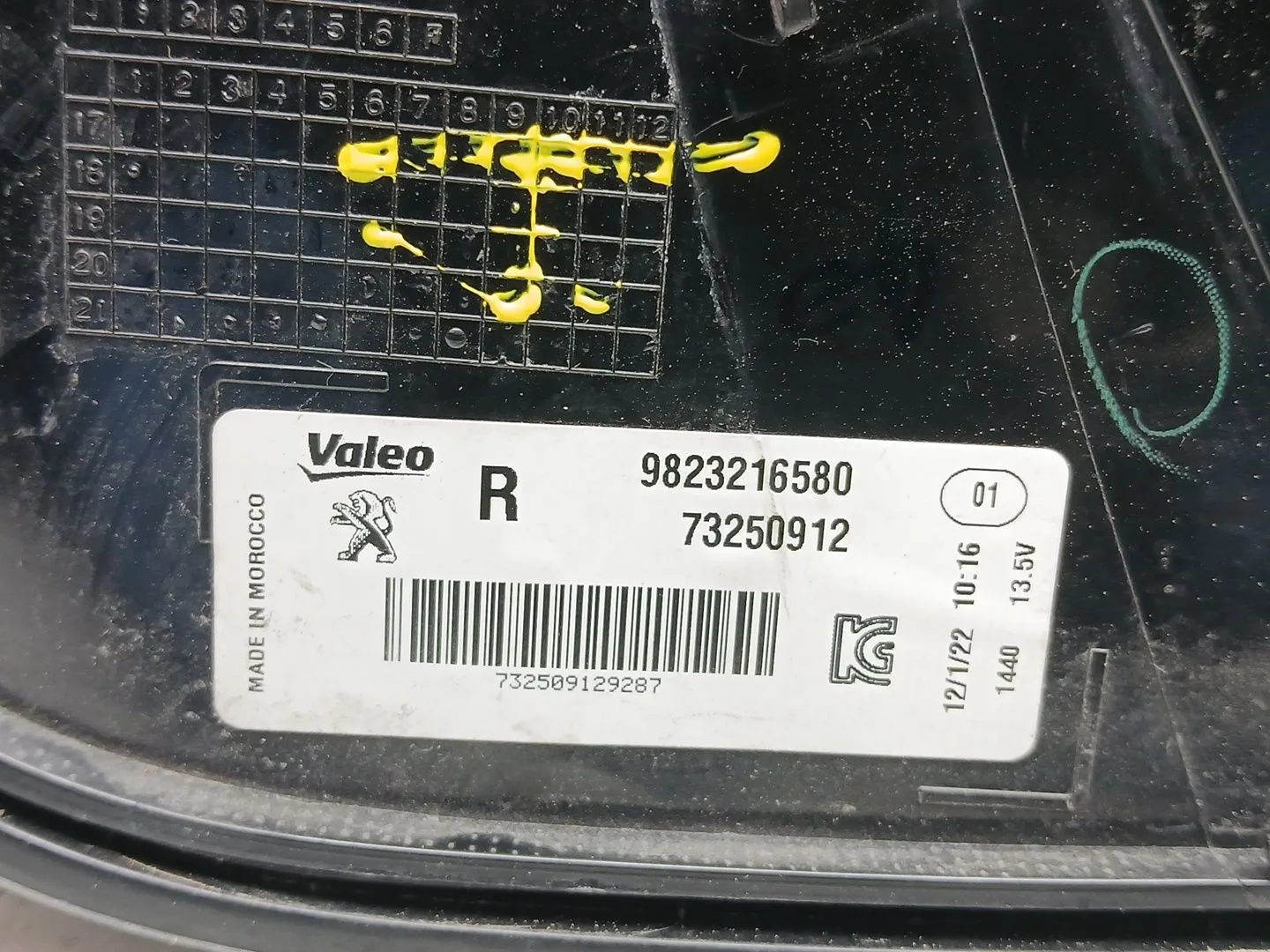 Piloto Trasero Derecho para Peugeot 208 Ii (Ub_, Up_, Uw_, Uj_)