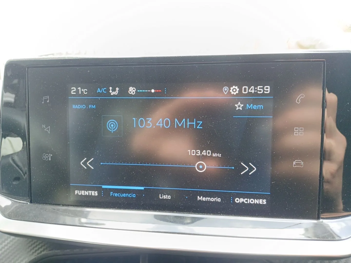 Pantalla Multifuncion para Peugeot 208 Ii (Ub_, Up_, Uw_, Uj_)