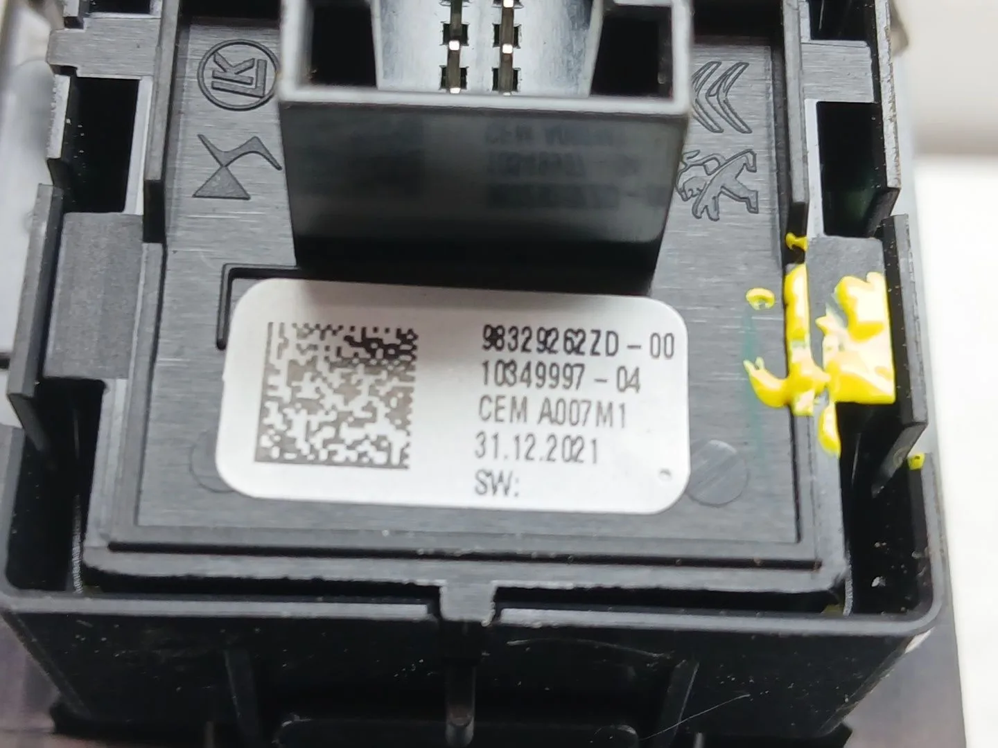 Mando Elevalunas Delantero Izquierdo para Peugeot 208 Ii (Ub_, Up_, Uw_, Uj_)
