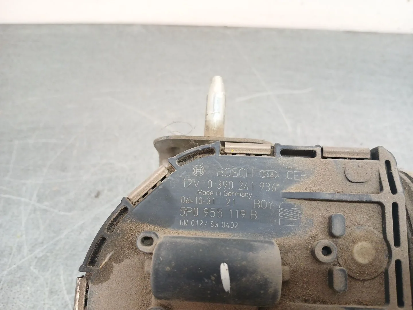 Motor Limpia Delantero para Seat Altea (5P1)