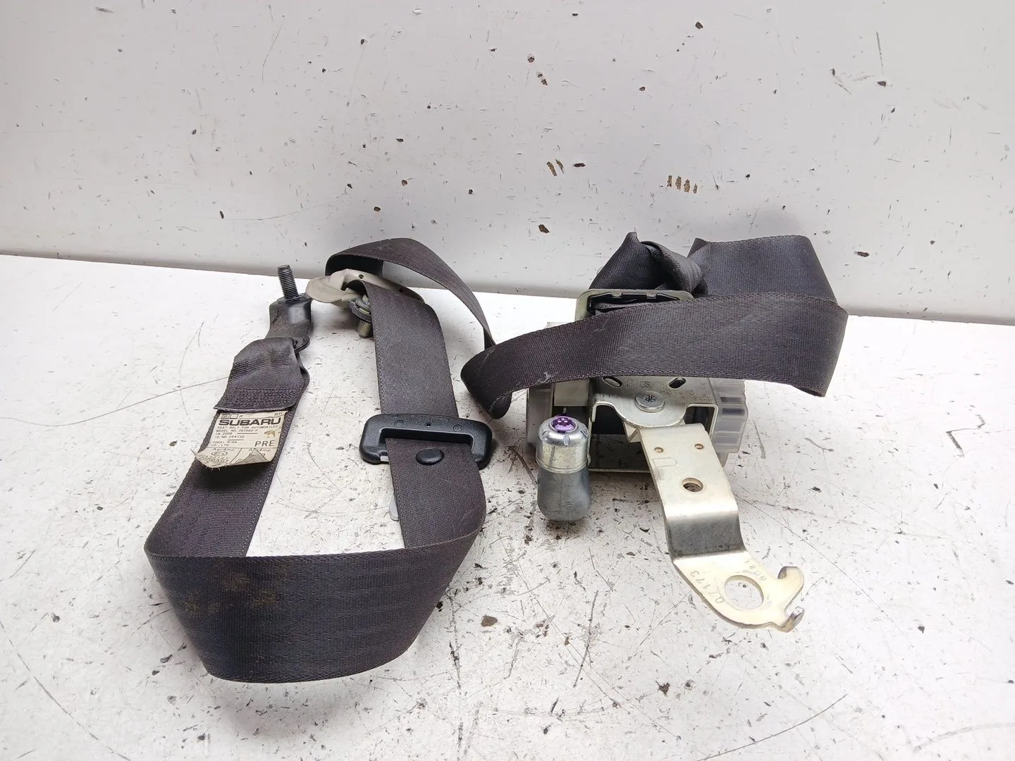 Cinturon Seguridad Delantero Derecho para Subaru Outback (Bp)