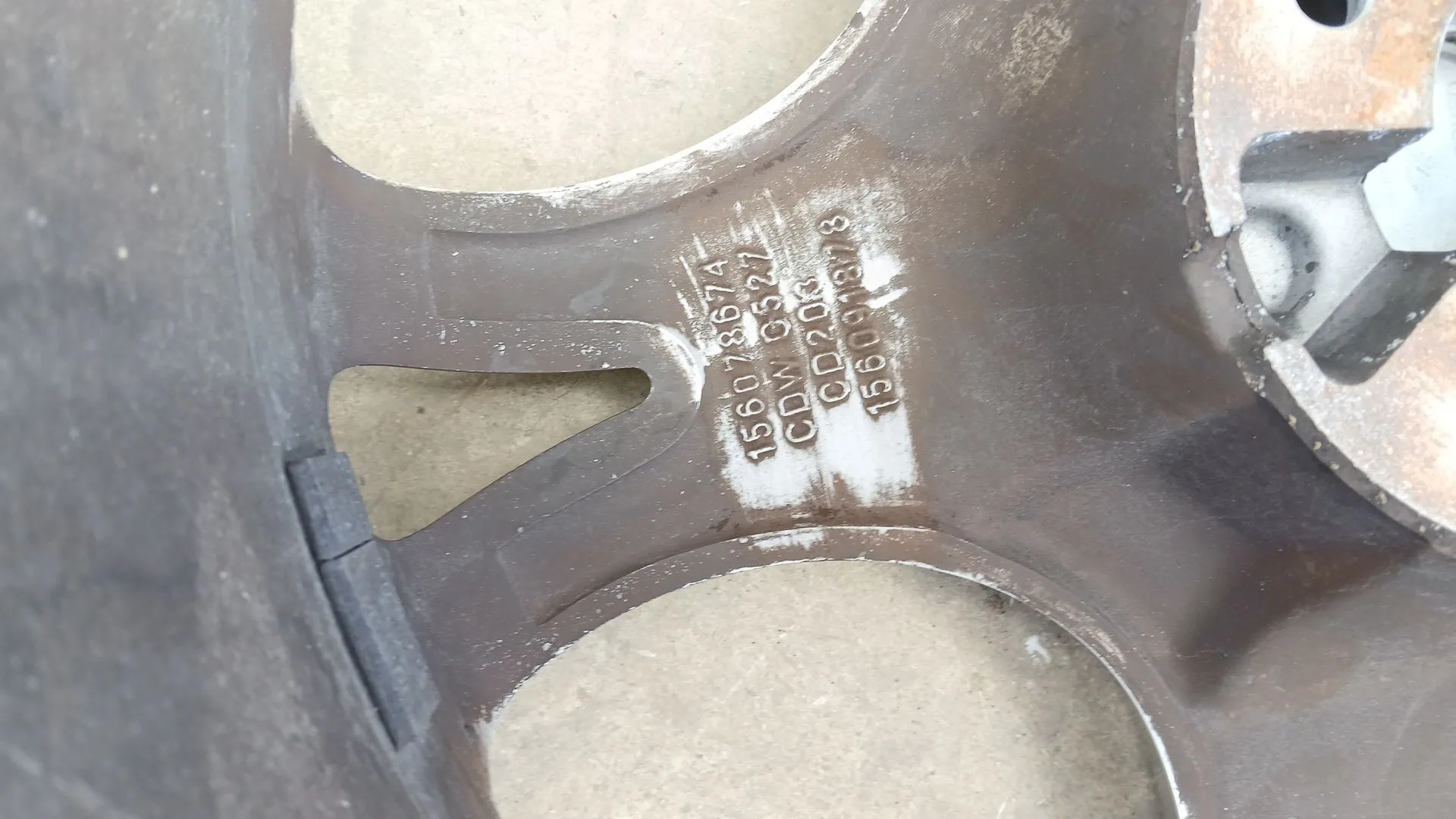Llanta Trasera Derecha para Alfa Romeo Mito (955_)