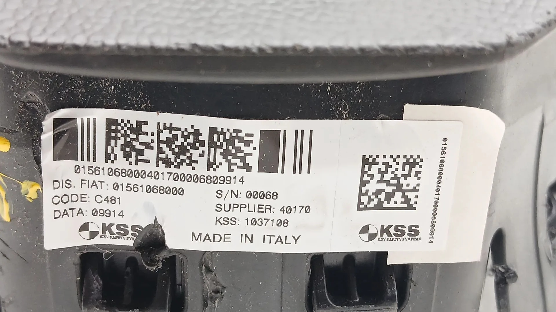 Airbag Delantero Izquierdo para Alfa Romeo Mito (955_)