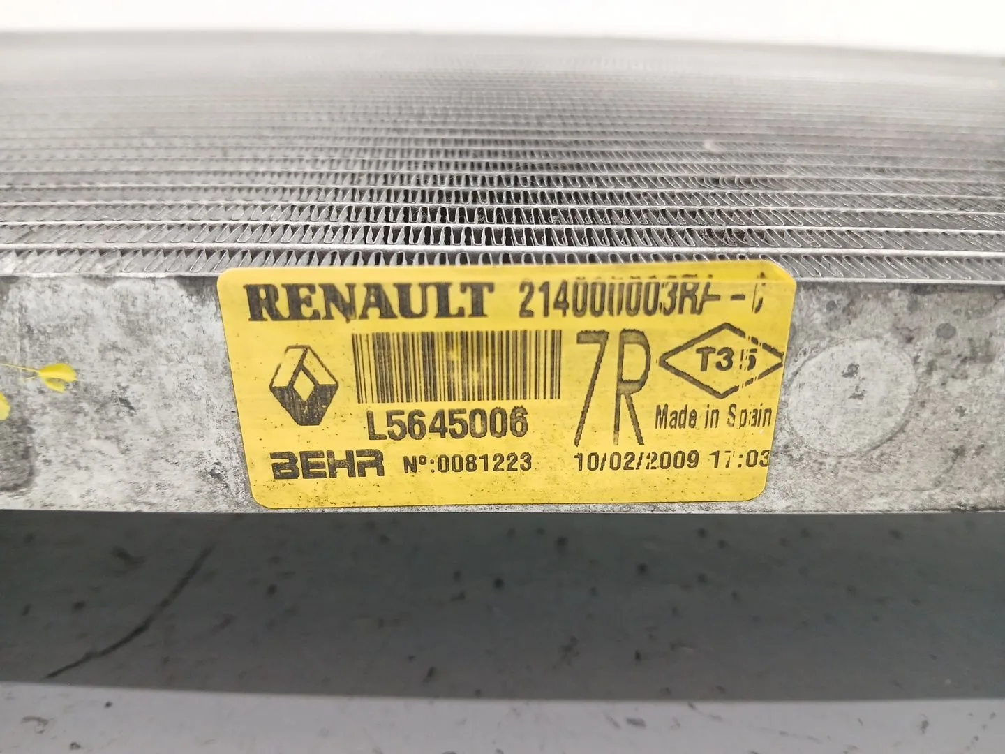 Radiador Agua para Renault Laguna Iii (Bt0/1)