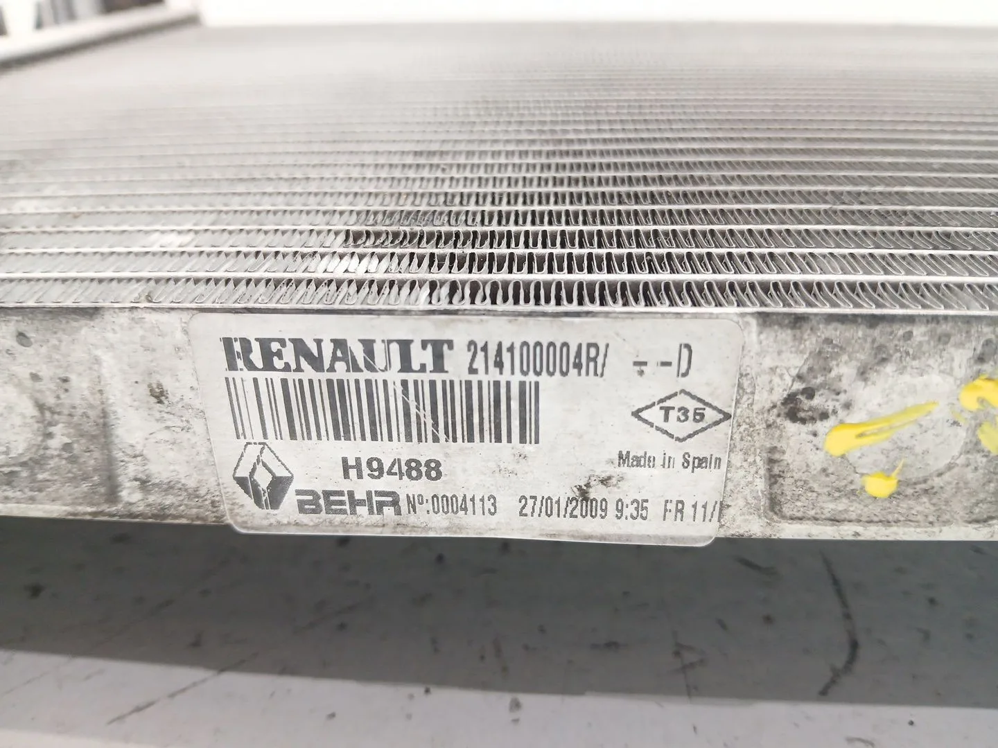 Radiador Agua para Renault Laguna Iii (Bt0/1)