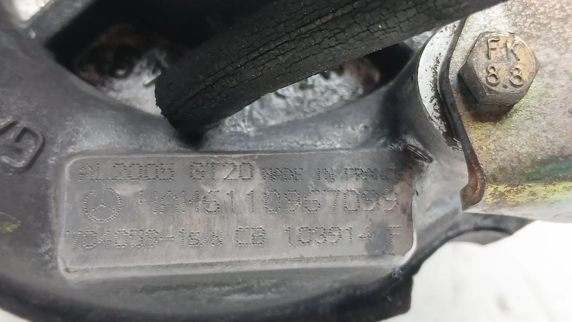 Turbocompresor para Mercedes-Benz Vito (W638) Caja Cerrada