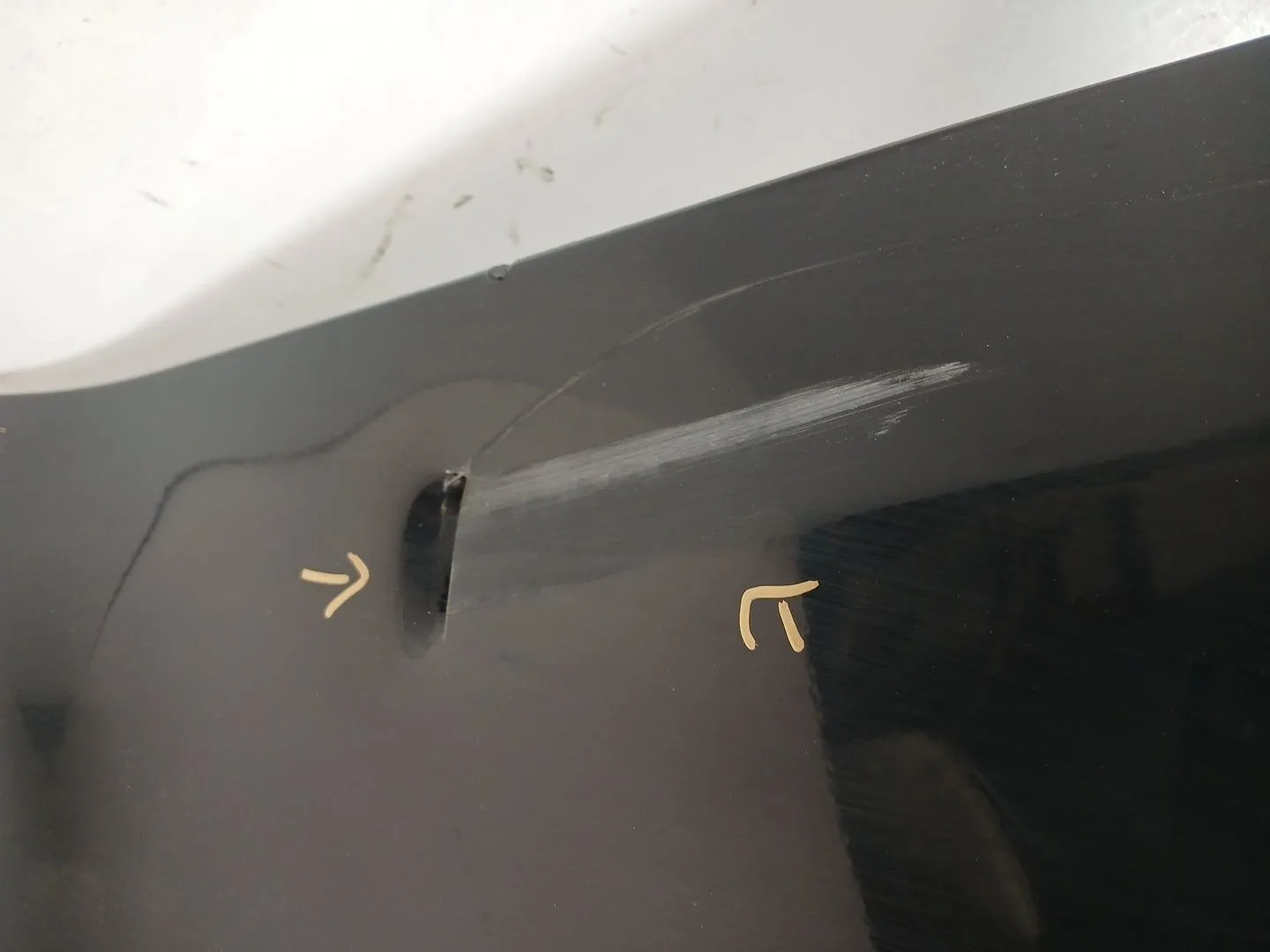 Paragolpes Trasero para Saab 9-5 Station Wagon (Ys3E)