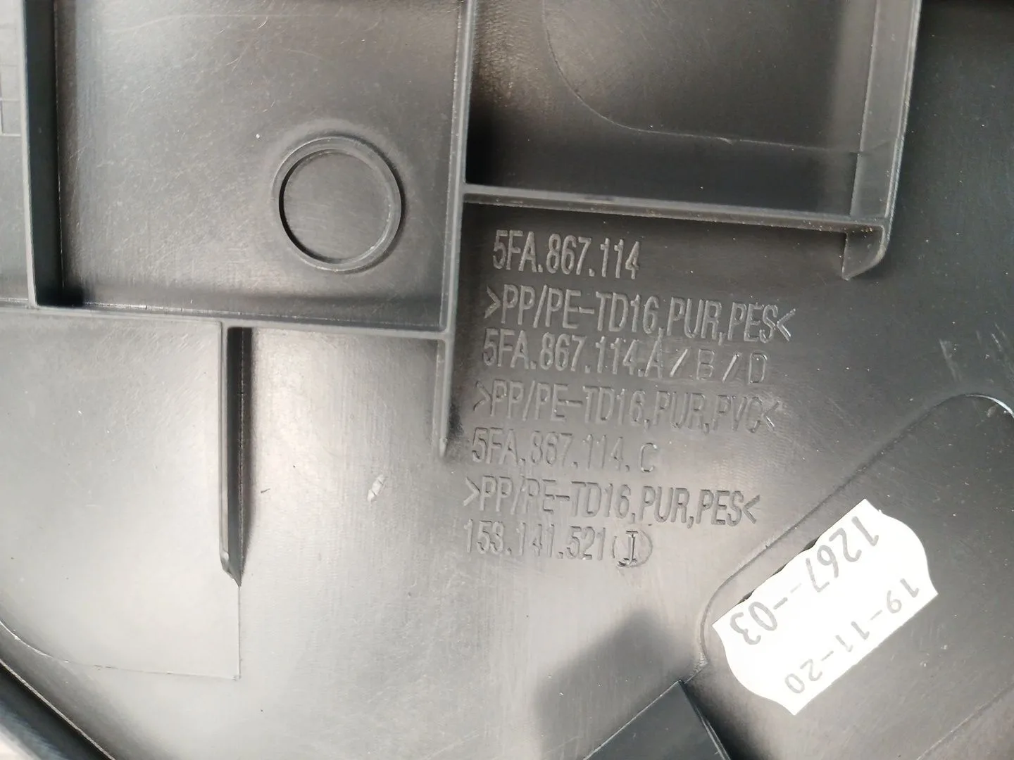 Guarnecido Puerta Delantera Derecha para Cupra Formentor (Km7, Kmp)