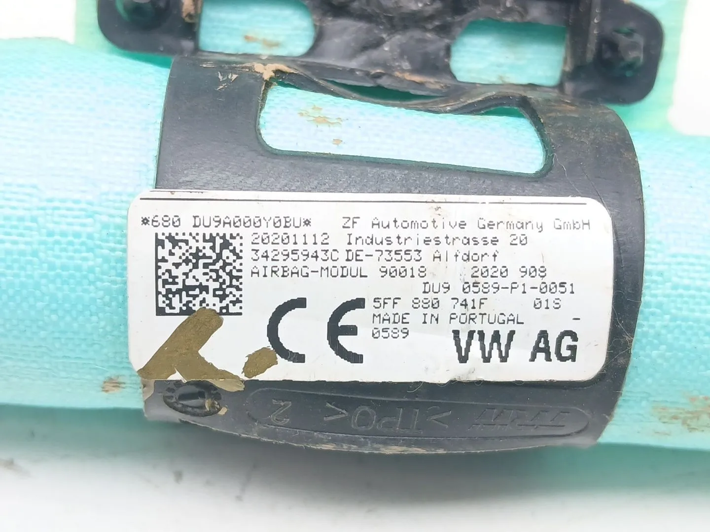 Airbag Cortina Delantero Izquierdo para Cupra Formentor (Km7, Kmp)