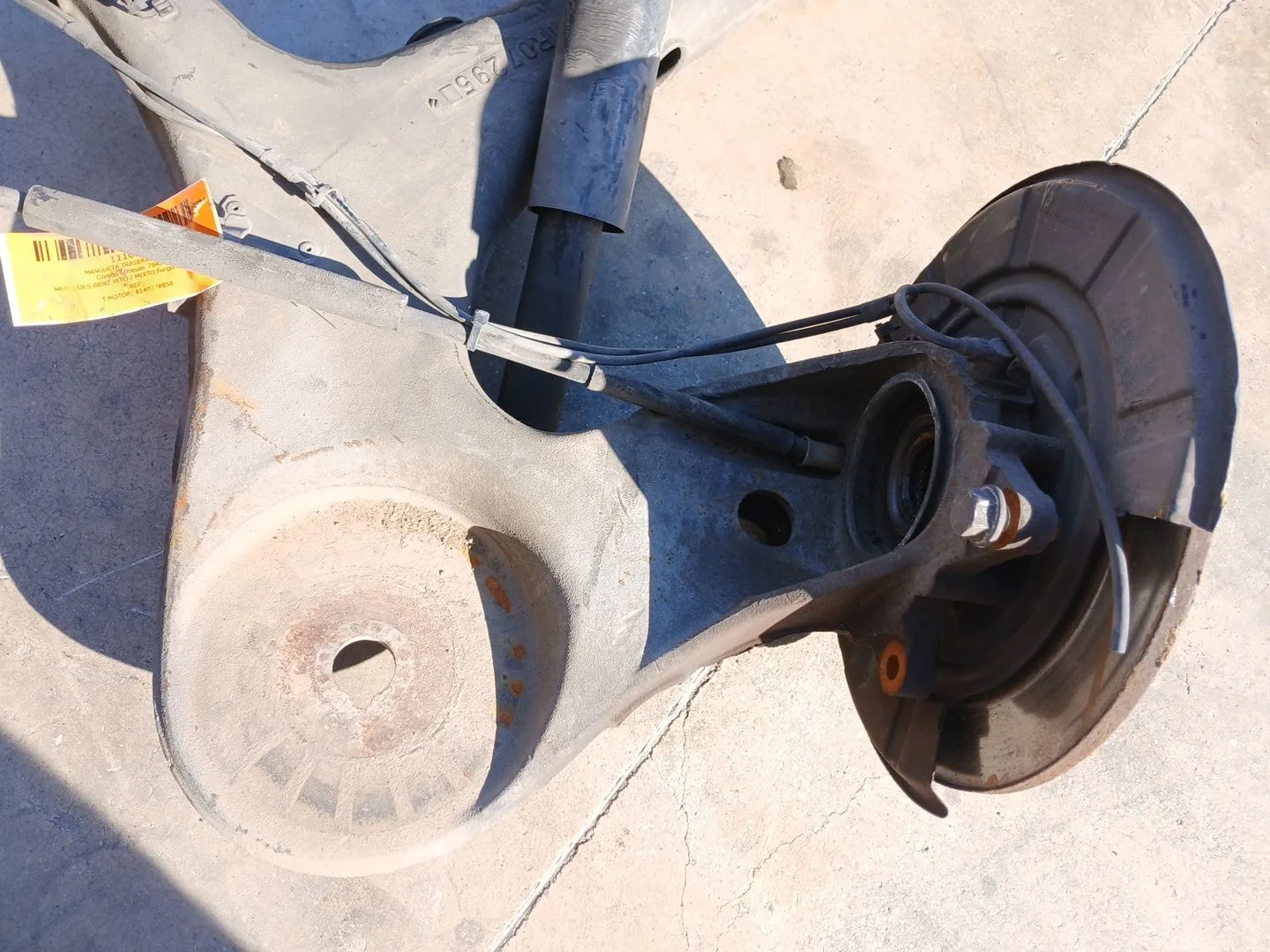 Mangueta Trasera Derecha para Mercedes-Benz Vito / Mixto Furgoneta (W639)