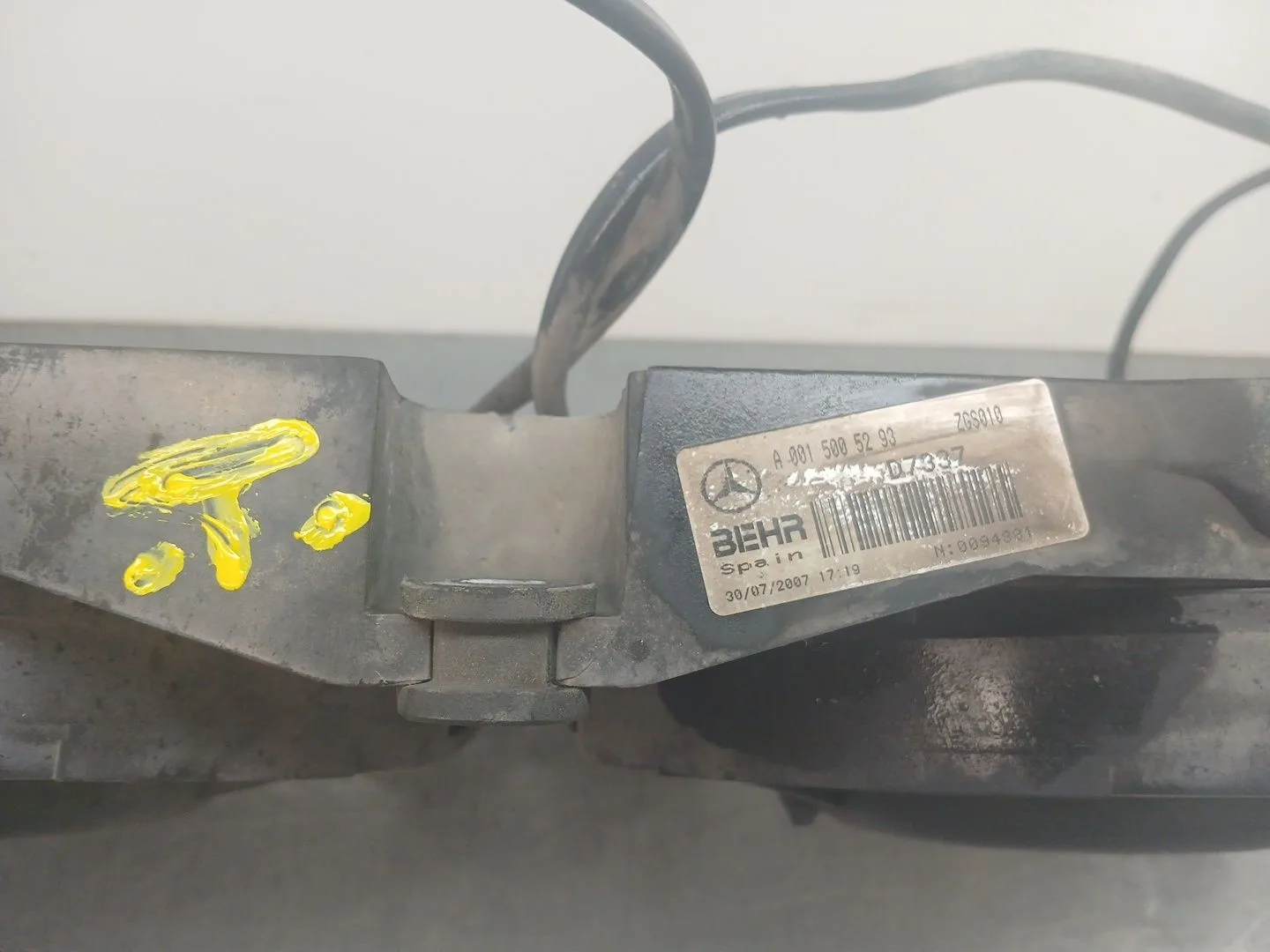 Electroventilador para Mercedes-Benz Vito / Mixto Furgoneta (W639)
