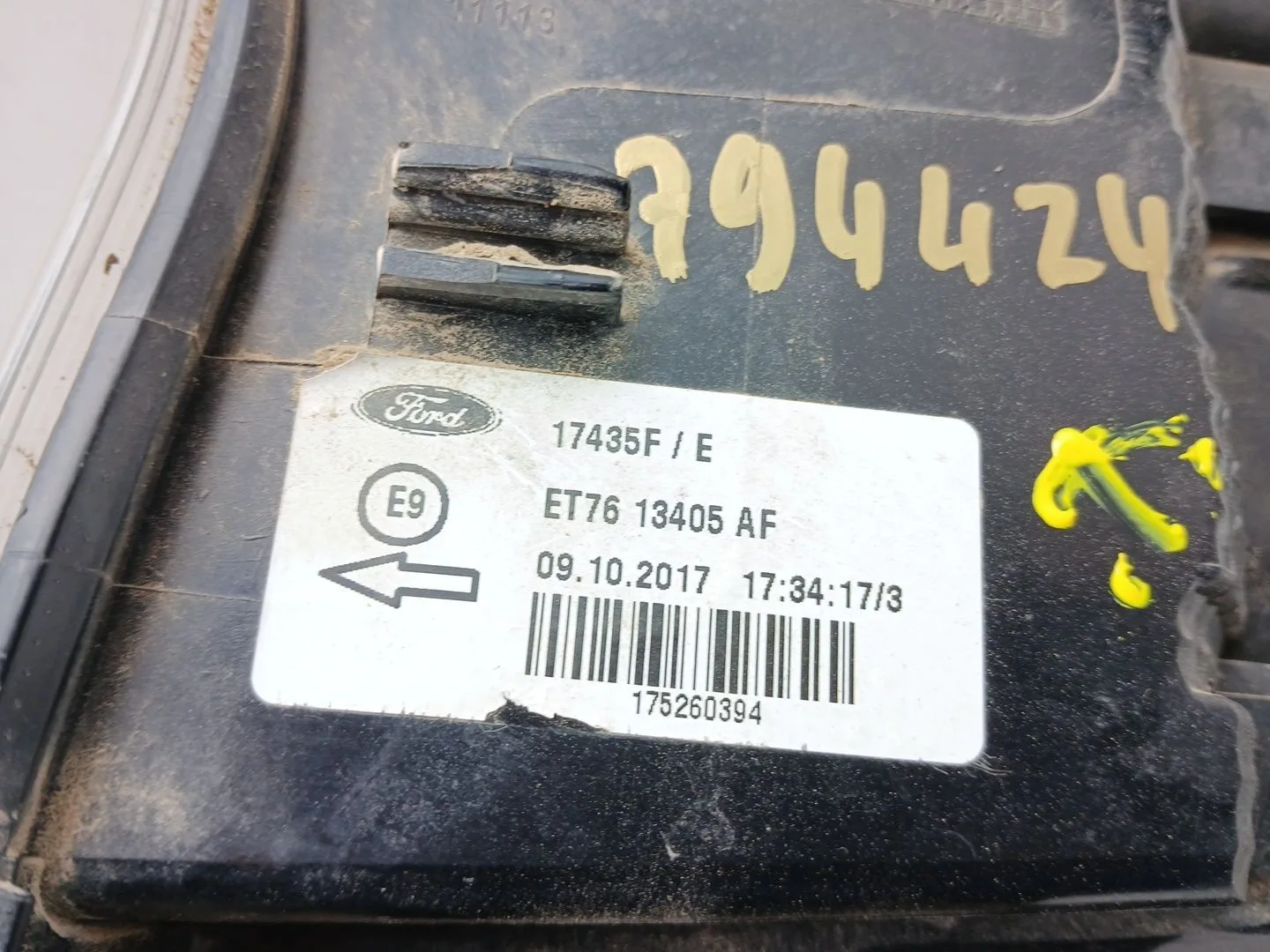 Piloto Trasero Izquierdo para Ford Tourneo Courier B460 Monospace