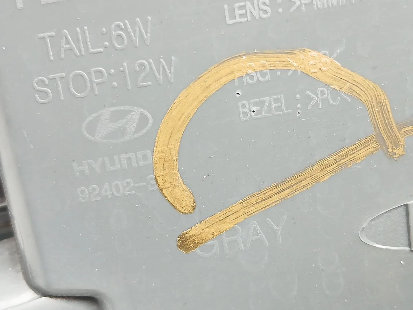 Piloto Trasero Derecho para Hyundai I40 I (Vf)