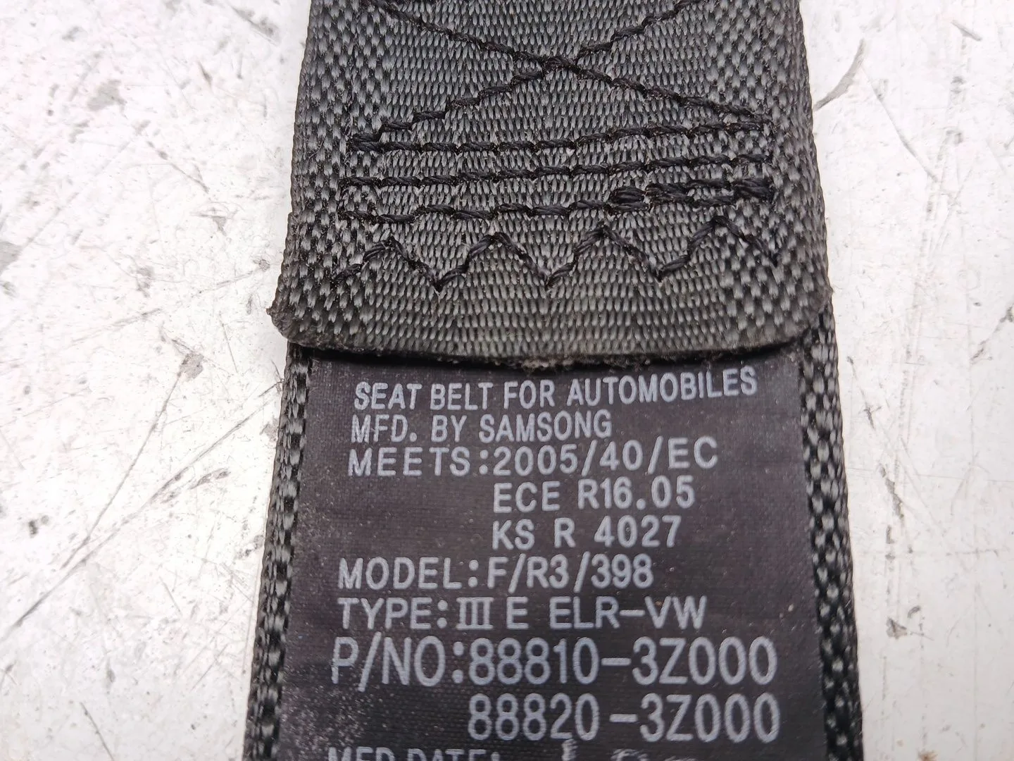Pretensor Airbag Izquierdo para Hyundai I40 I (Vf)