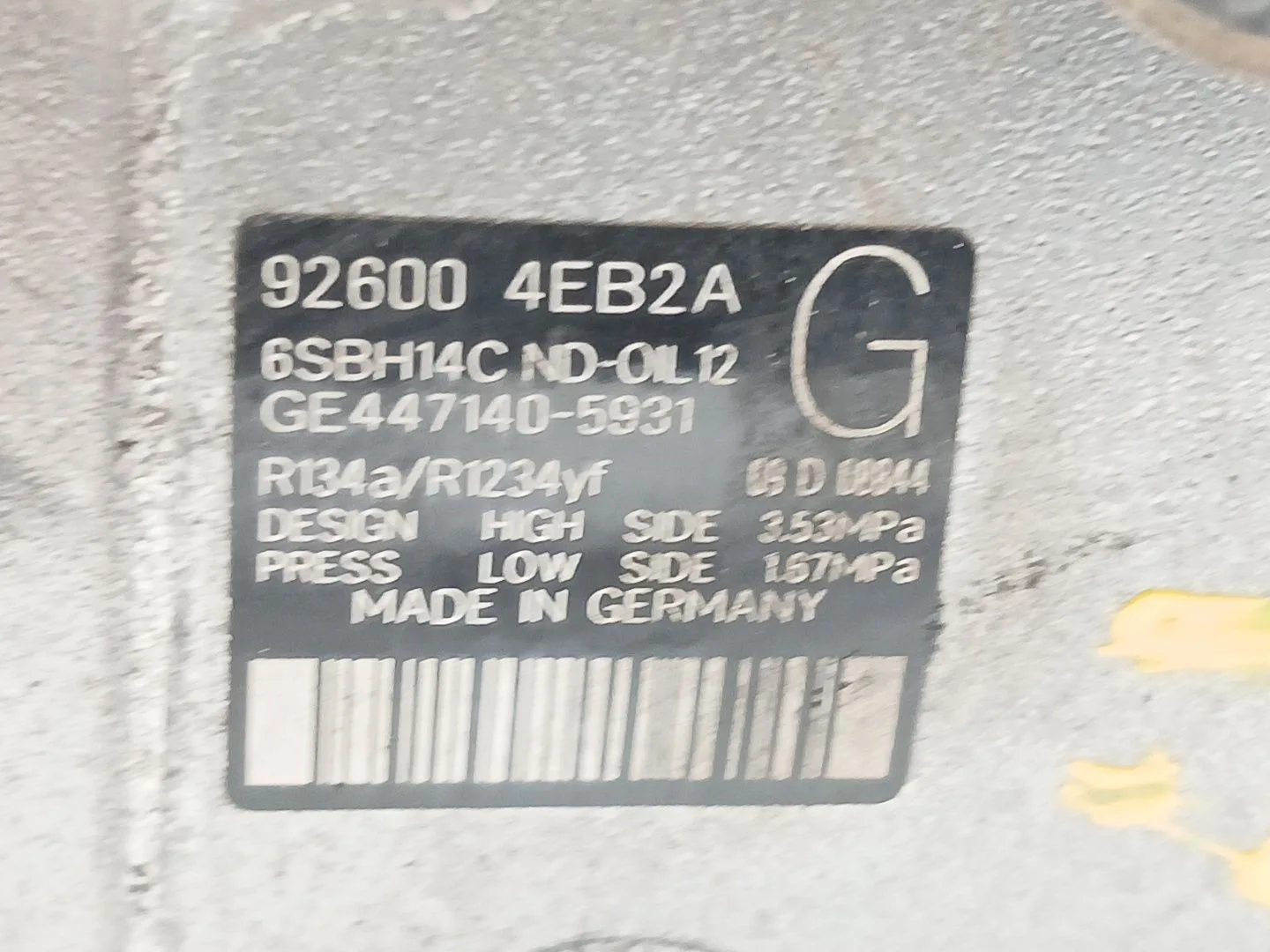 Compresor Aire Acondicionado para Nissan Qashqai Ii (J11, J11_)