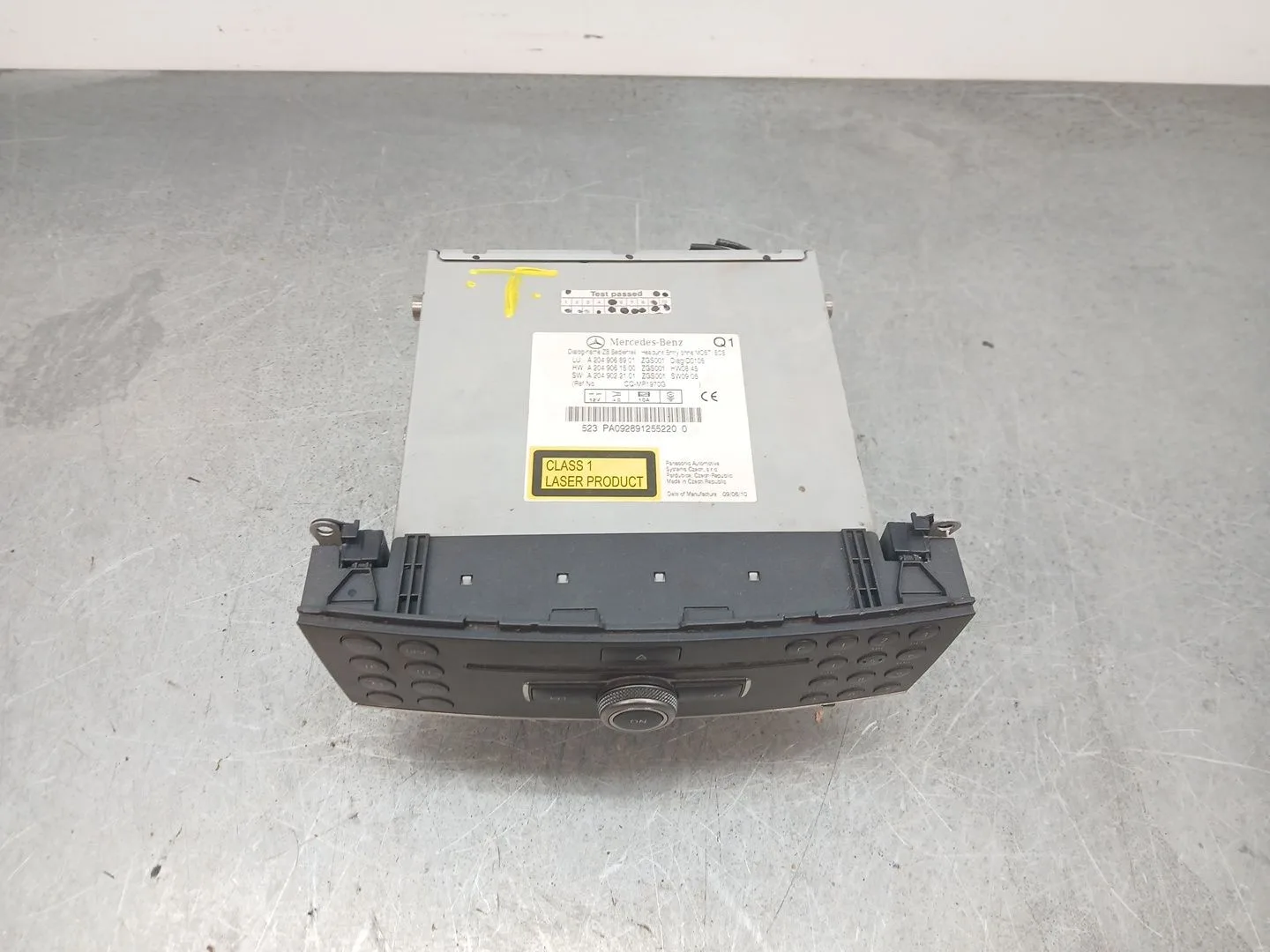 Sistema Audio / Radio Cd para Mercedes-Benz Clase C (W204)