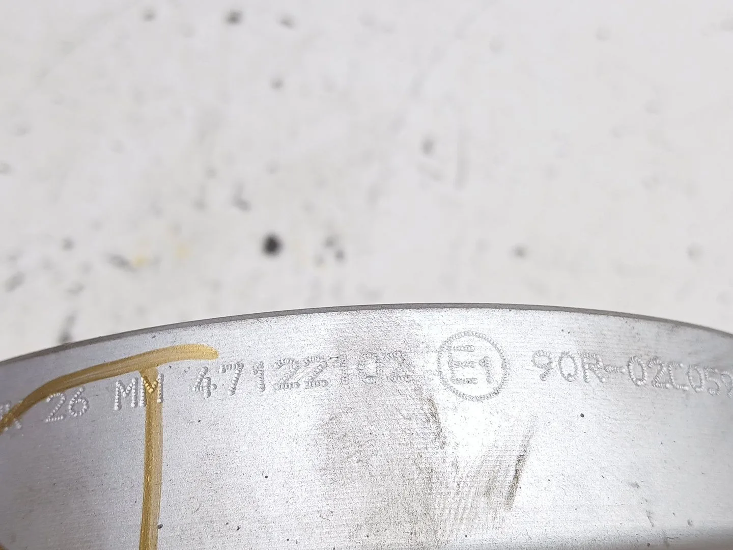 Disco Freno Delantero Derecho para Mercedes-Benz Clase C (W204)