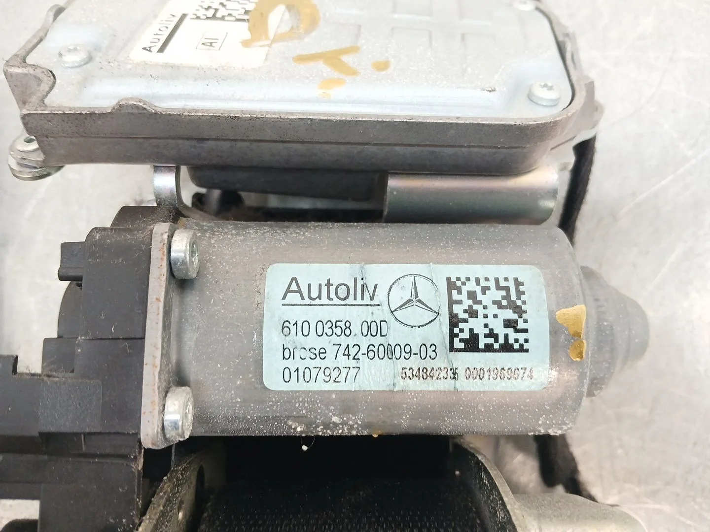 Cinturon Seguridad Delantero Derecho para Mercedes-Benz Clase C (W204)