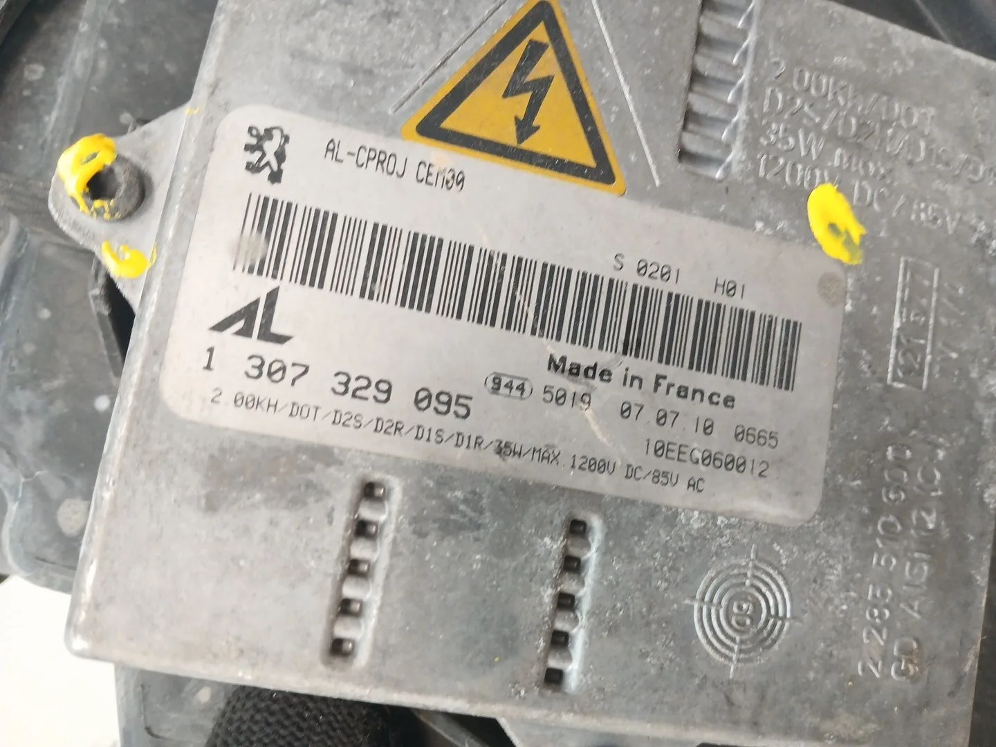 Faro Derecho para Peugeot 407 (6D_)