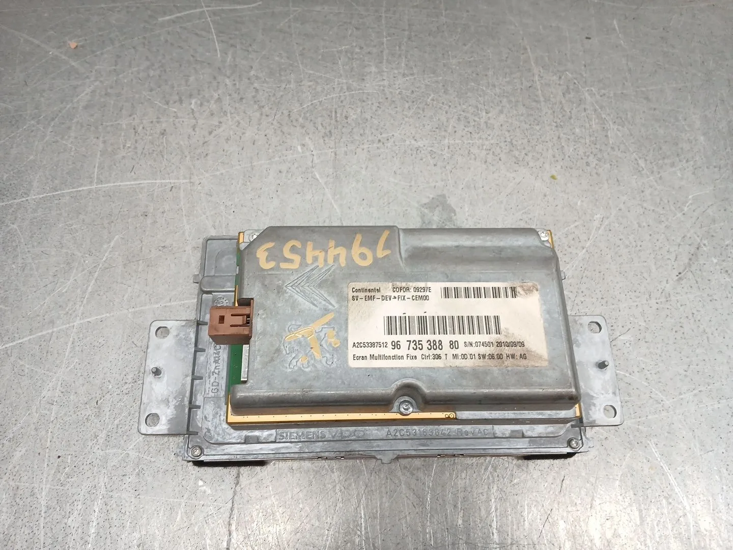 Sistema Audio / Radio Cd para Peugeot 407 (6D_)