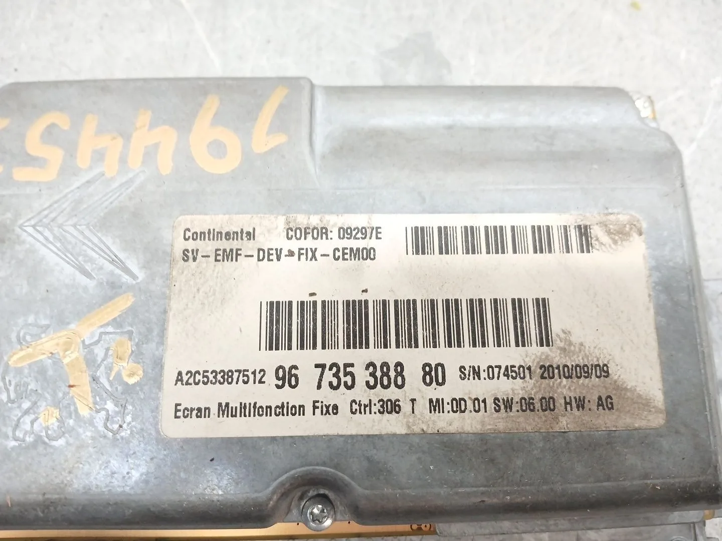 Sistema Audio / Radio Cd para Peugeot 407 (6D_)