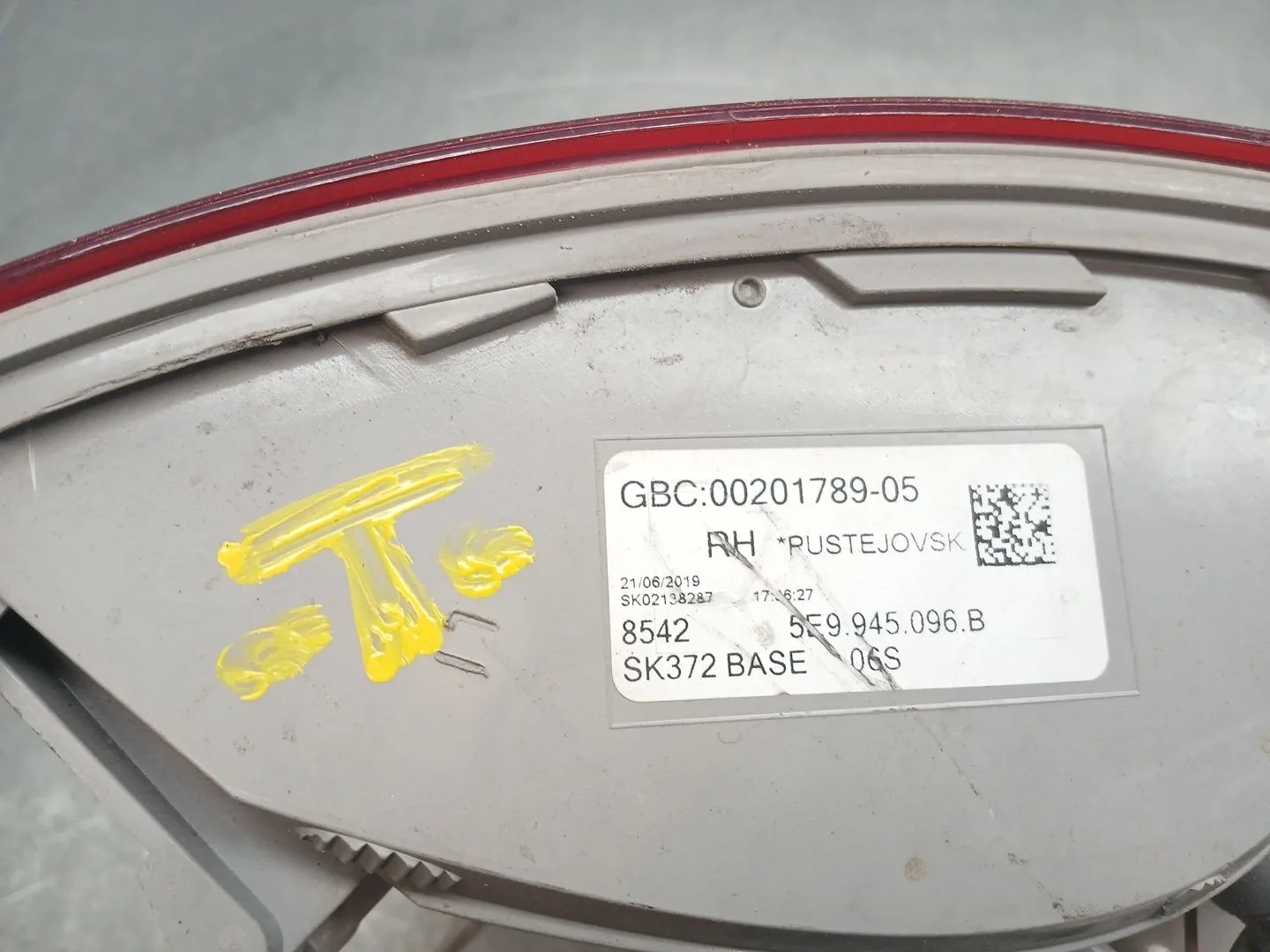 Piloto Trasero Derecho para Skoda Octavia Iii Combi (5E5, 5E6)