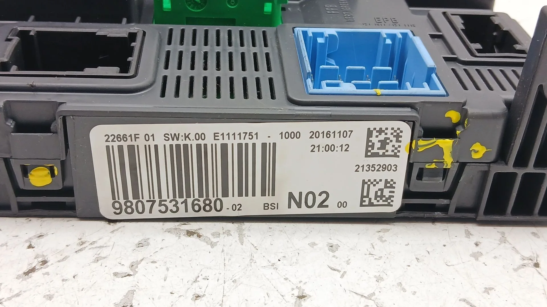 Centralita Bsi para Peugeot 208 I (Ca_, Cc_)