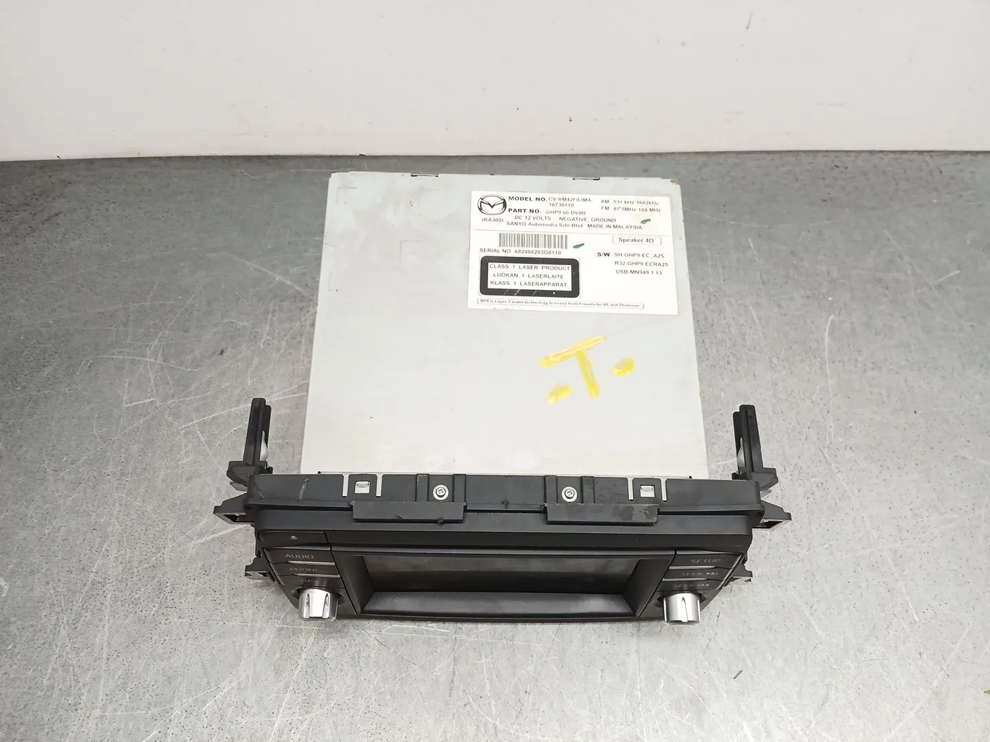Sistema Audio / Radio Cd para Mazda Cx-5 (Ke, Gh)