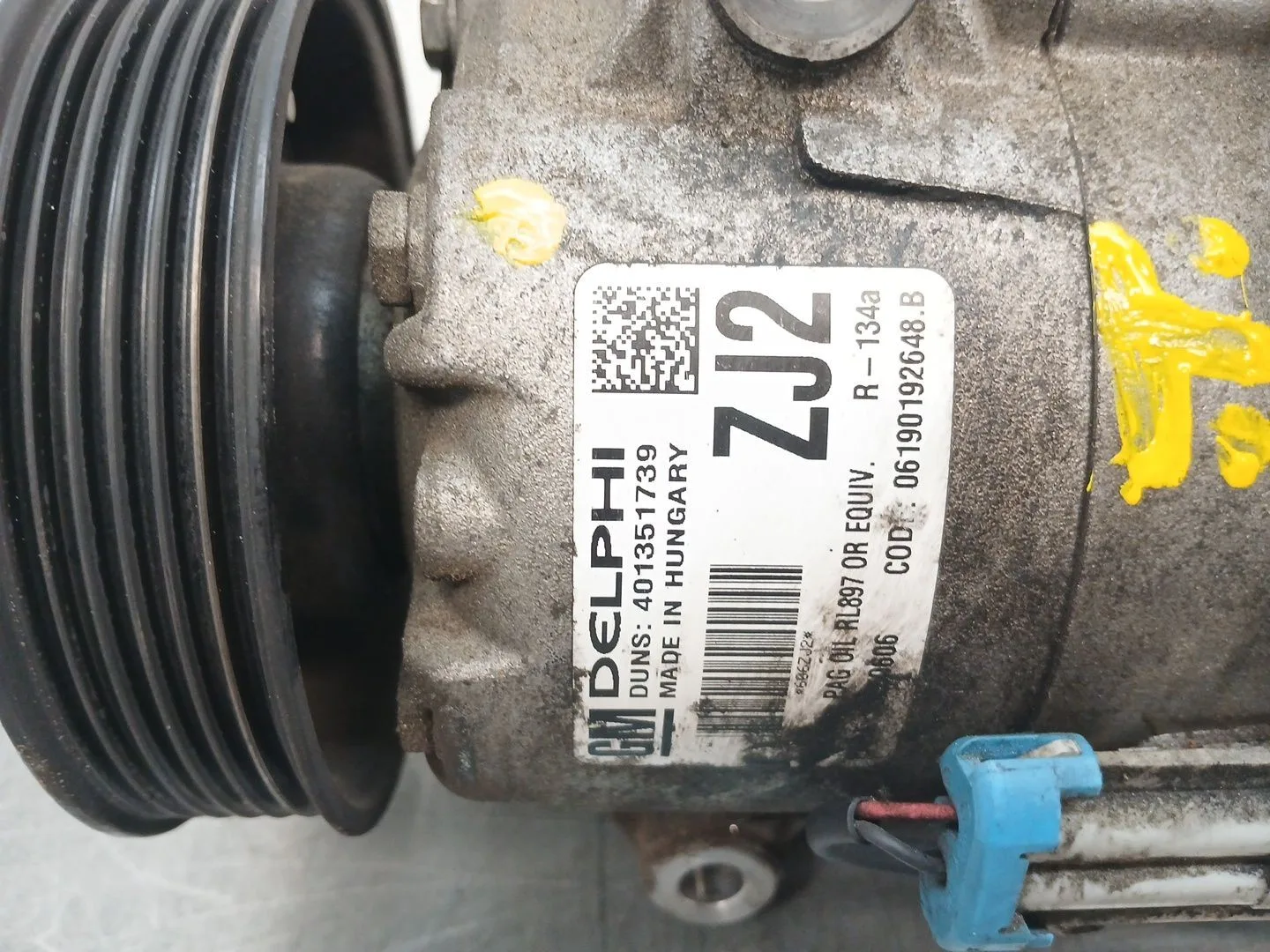 Compresor Aire Acondicionado para Opel Astra J (P10)