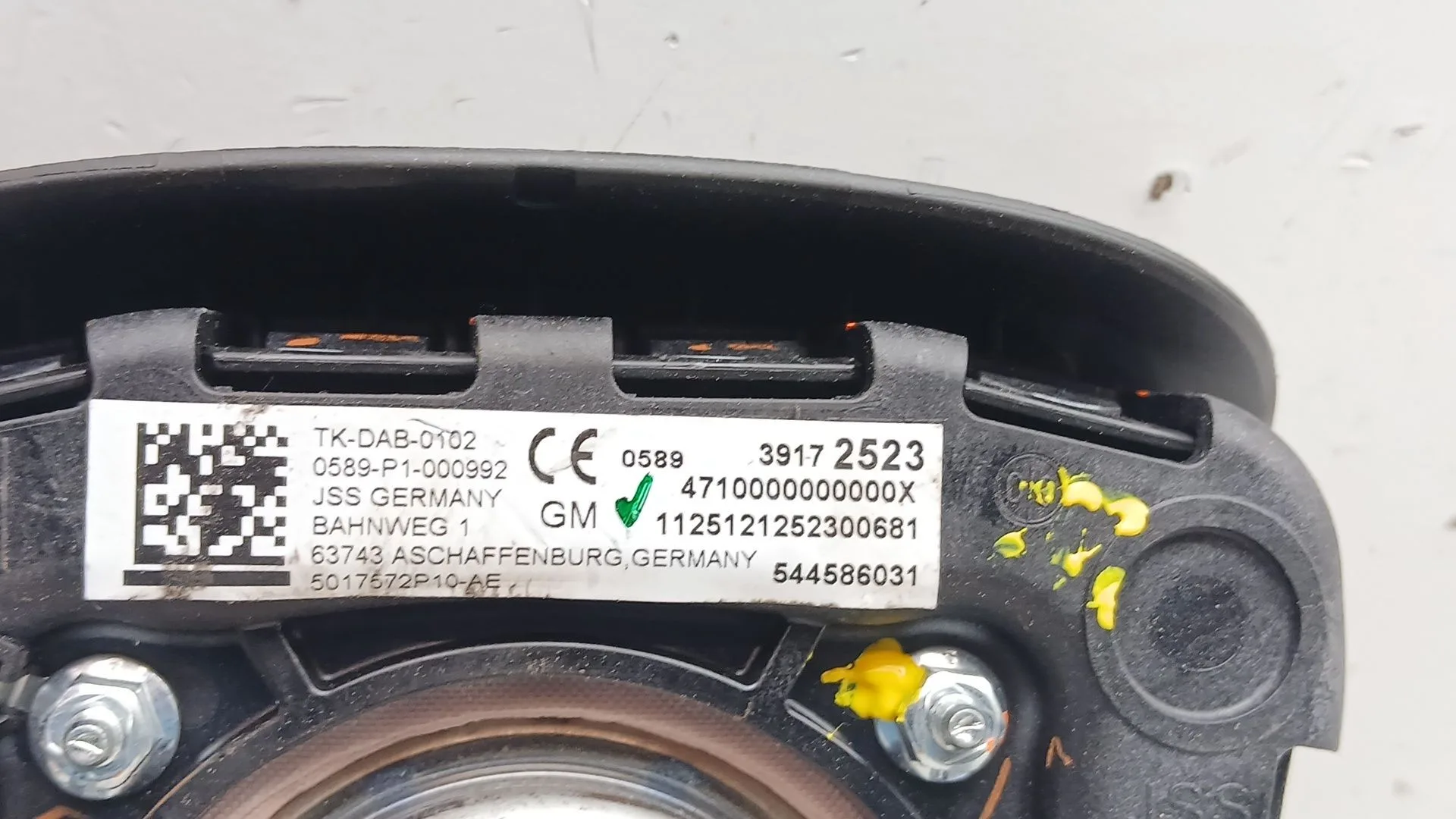 Airbag Delantero Izquierdo para Opel Astra J (P10)