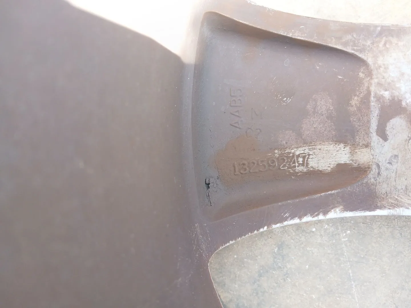 Llanta Trasera Derecha para Opel Astra J (P10)