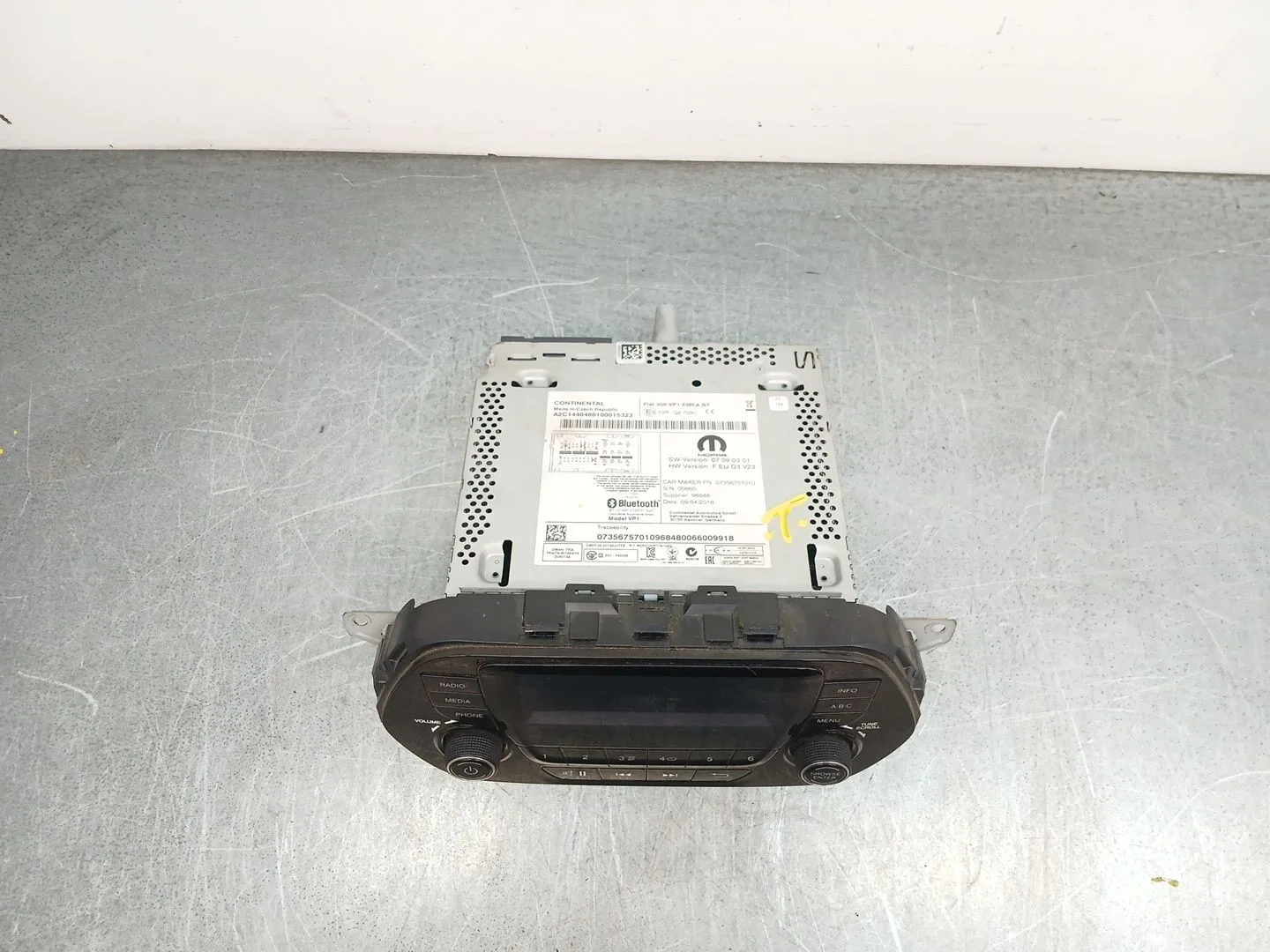 Sistema Audio / Radio Cd para Fiat Tipo Station Wagon (356_, 357_)