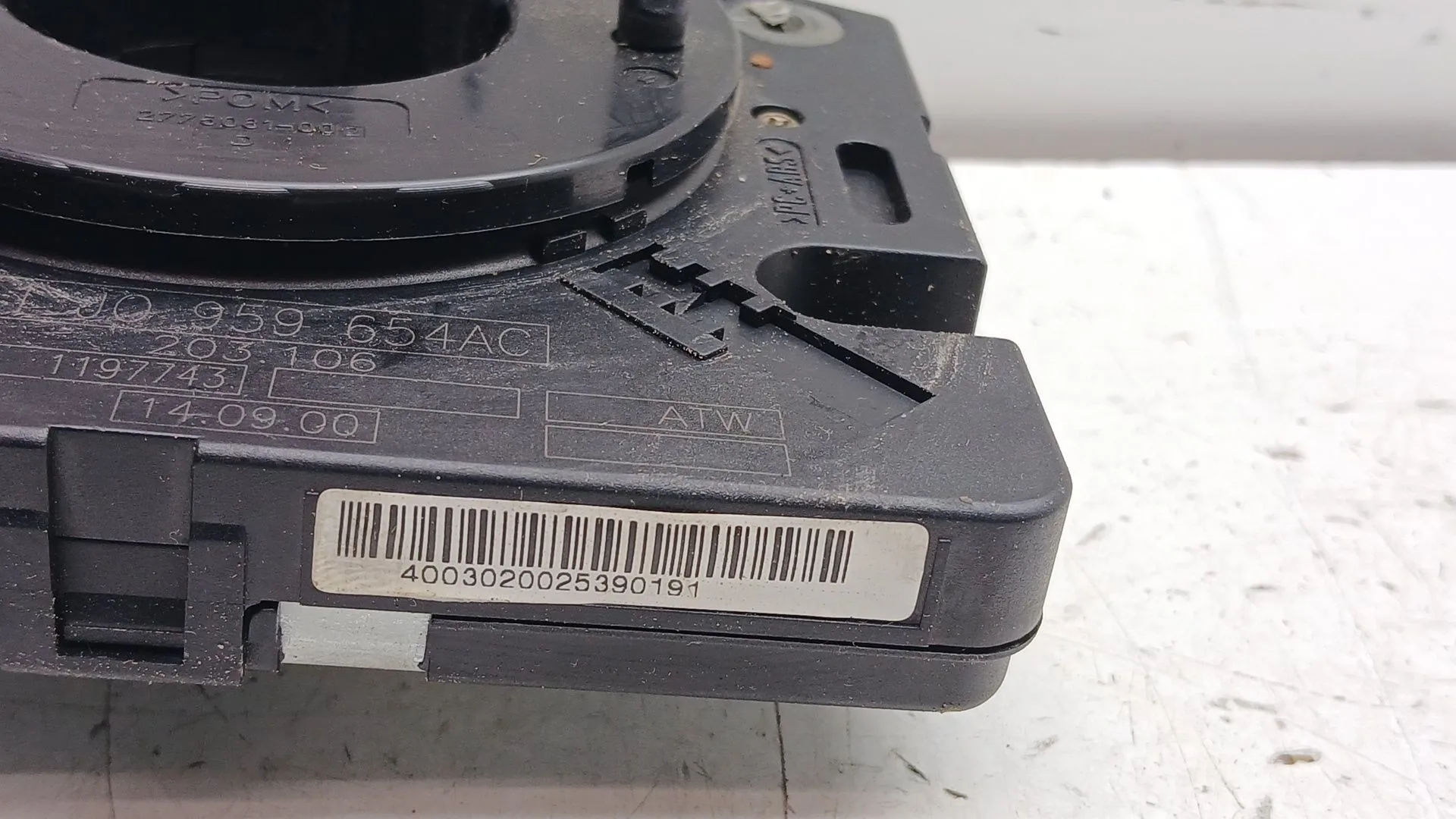 Anillo Airbag para Audi A3 (8L1)