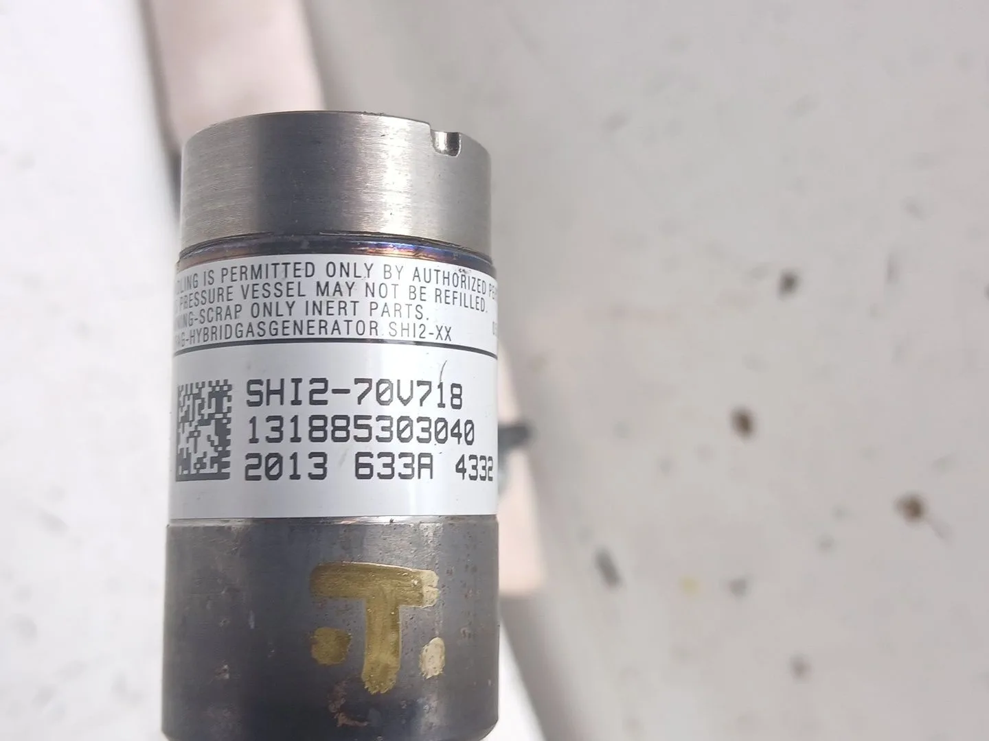 Airbag Cortina Delantero Izquierdo para Mazda Cx-5 (Ke, Gh)