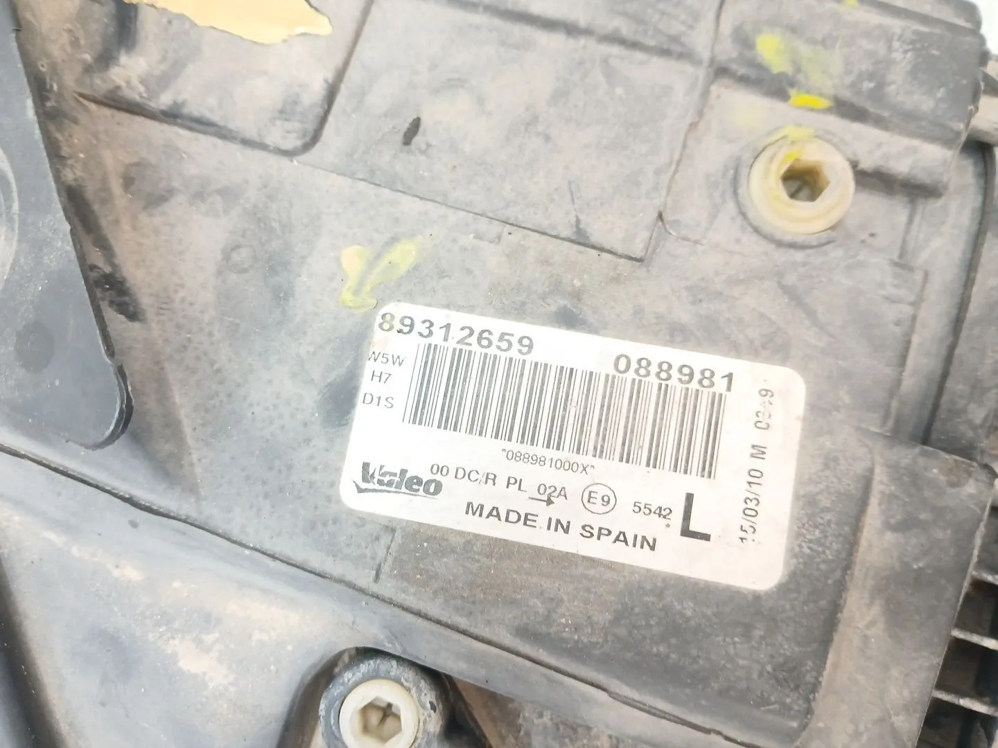 Faro Izquierdo para Volkswagen Passat B6 Variant (3C5)