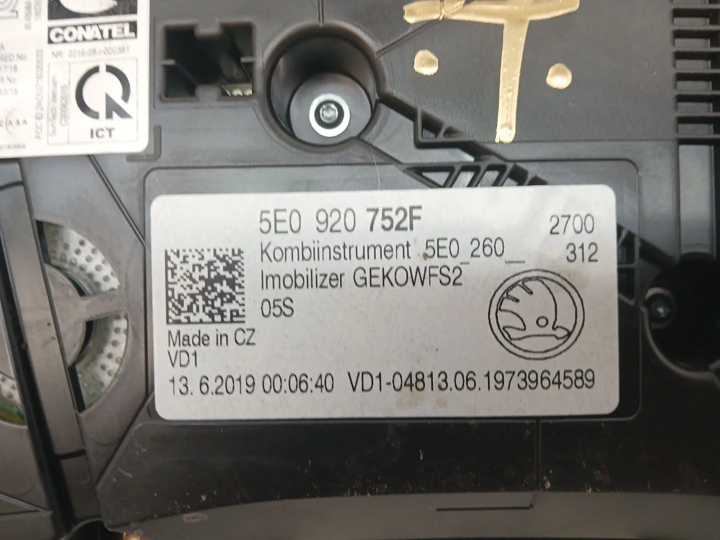Cuadro Instrumentos para Skoda Octavia Iii Combi (5E5, 5E6)