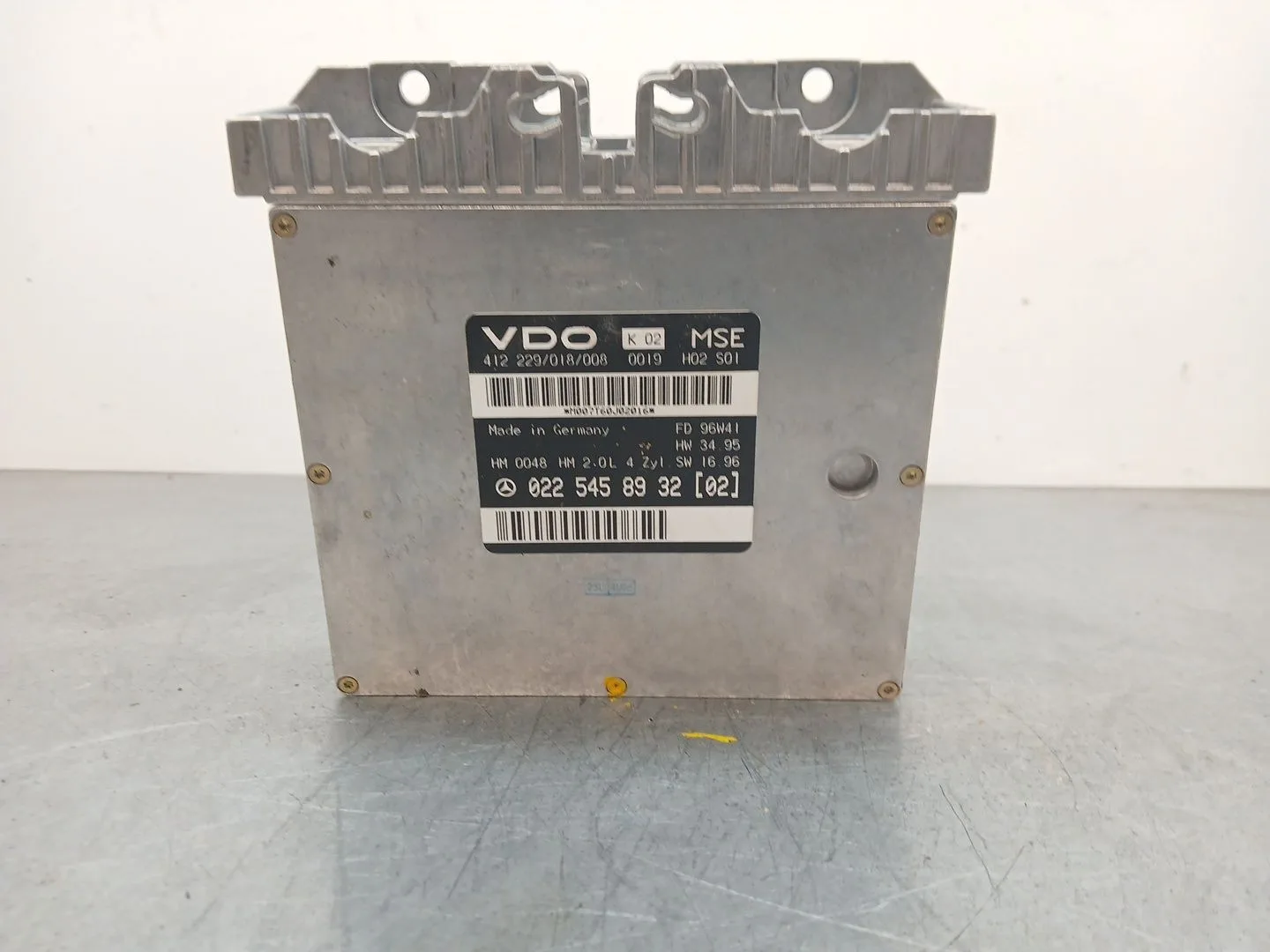 Centralita Motor Uce para Mercedes-Benz Clase Slk (W170) Roadster