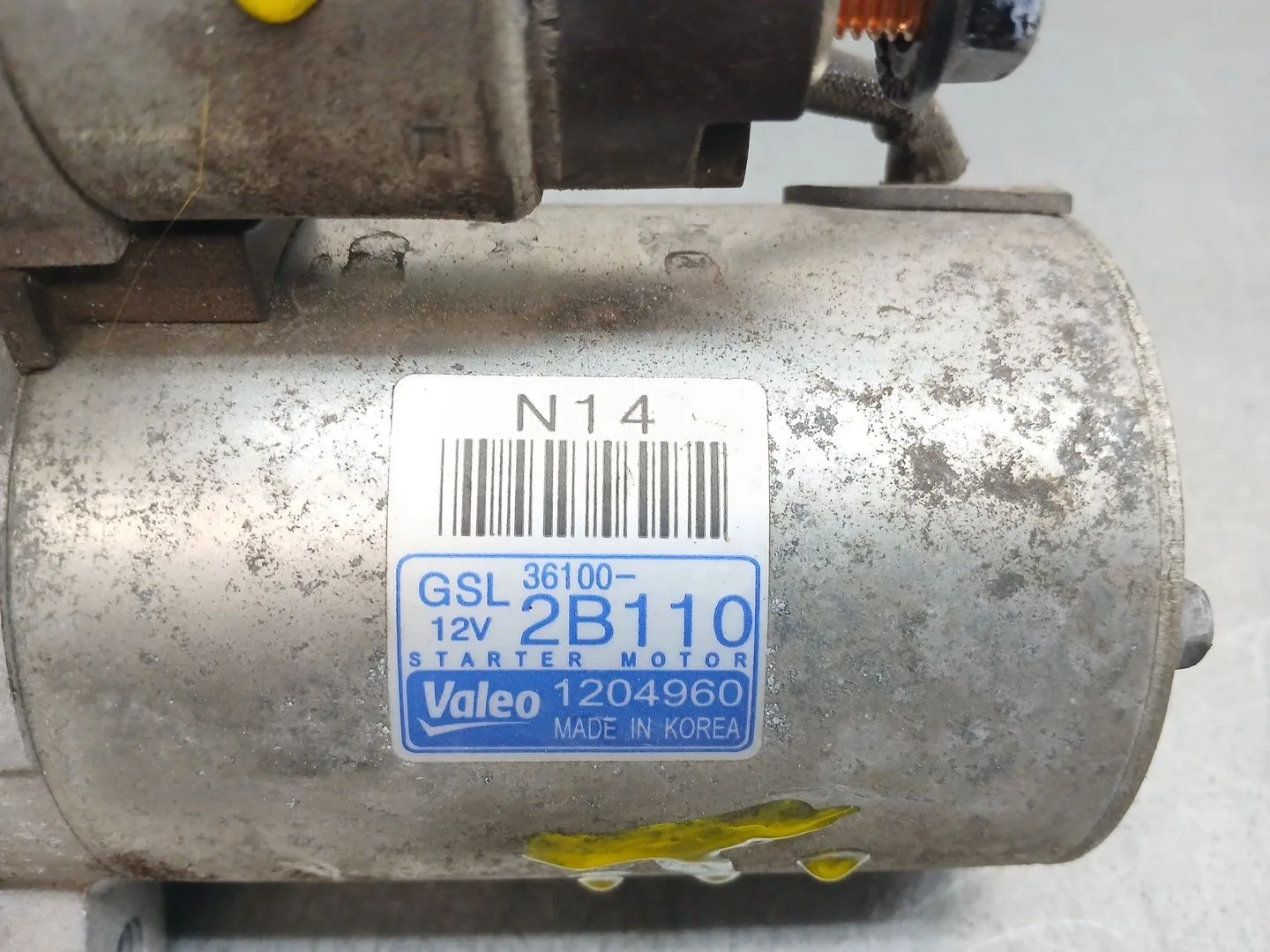 Motor Arranque para Kia Carens Iv