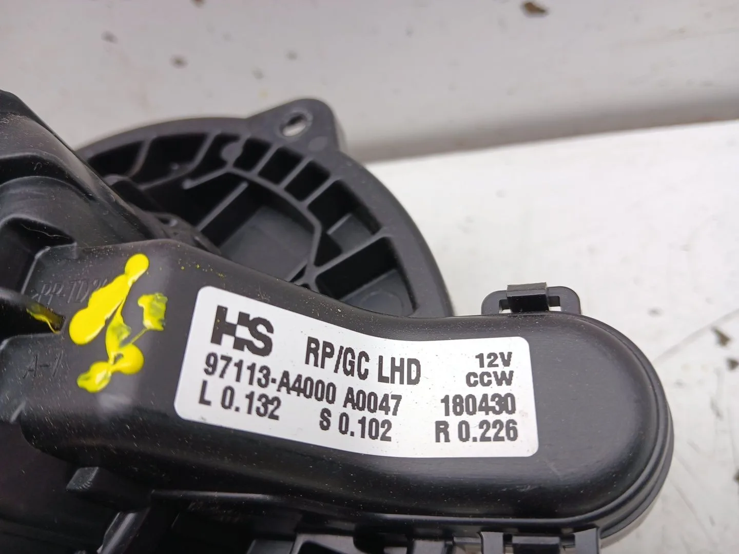 Motor Calefaccion para Kia Carens Iv